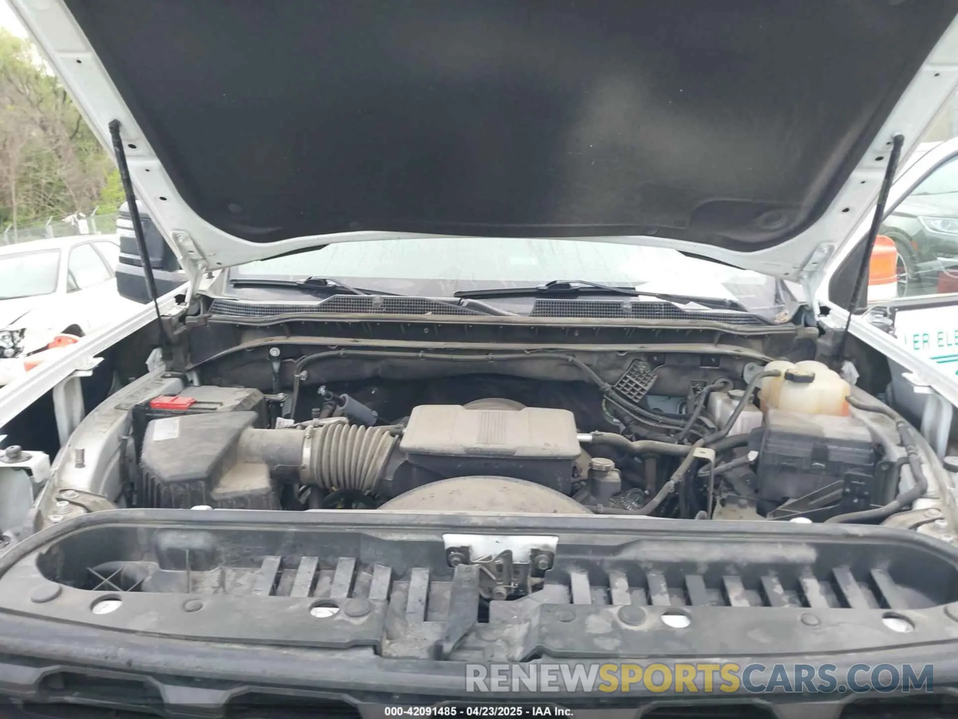 10 Photograph of a damaged car 1GC2WLE7XMF224765 CHEVROLET SILVERADO 2500HD 2021