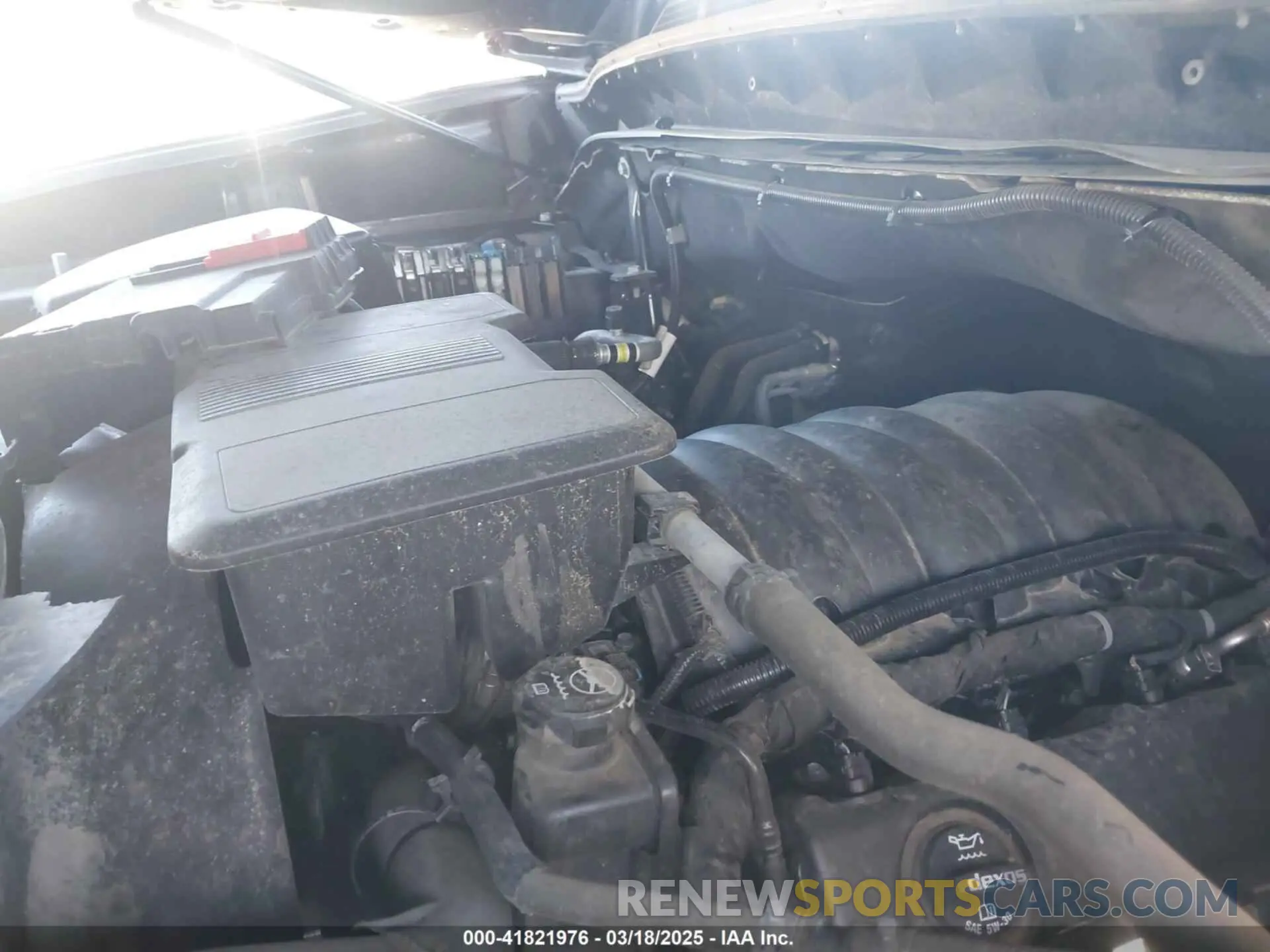 10 Photograph of a damaged car 1GC4YLE75MF112698 CHEVROLET SILVERADO 2500HD 2021