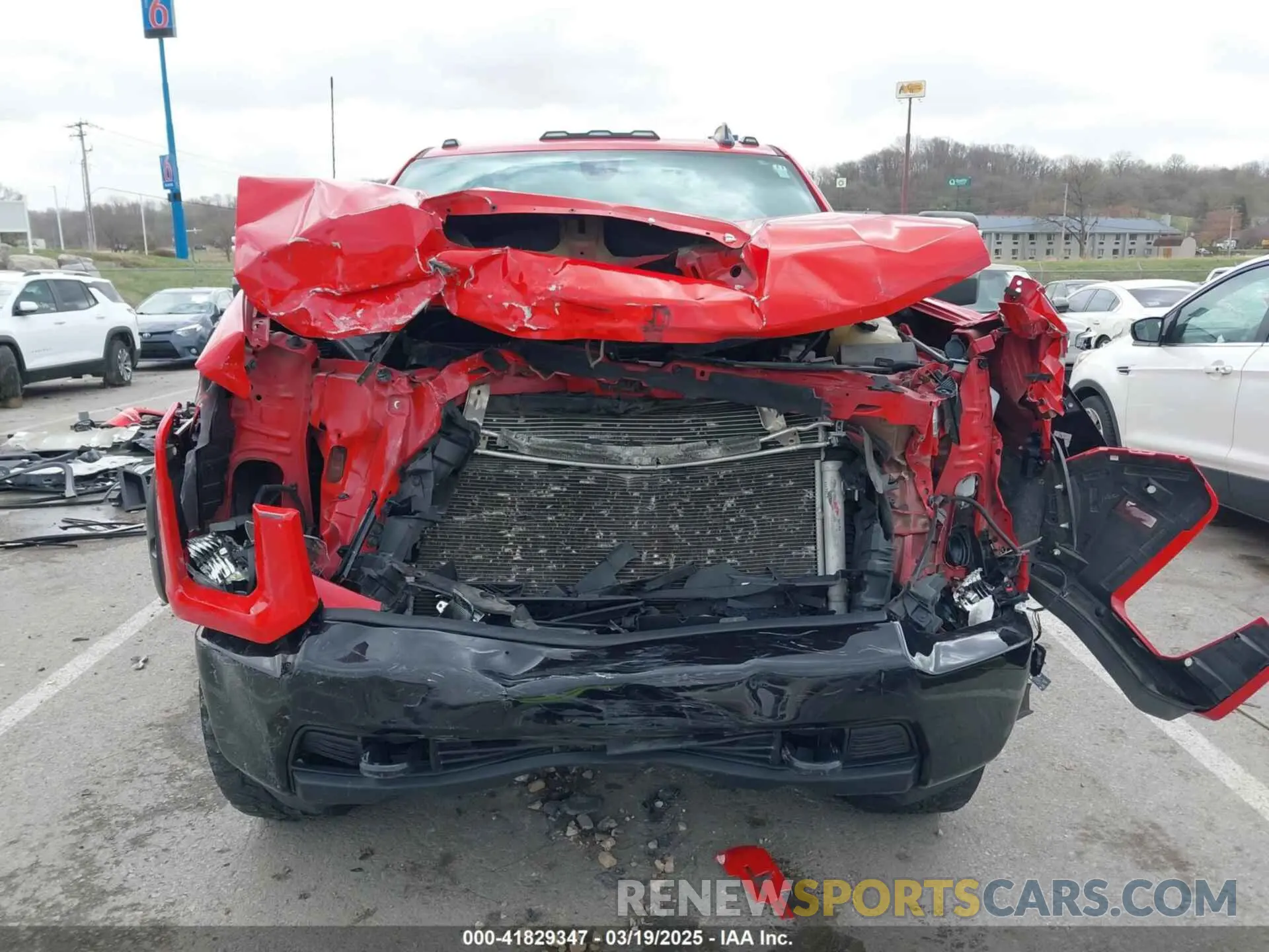 13 Photograph of a damaged car 1GC4YME79MF140428 CHEVROLET SILVERADO 2500HD 2021