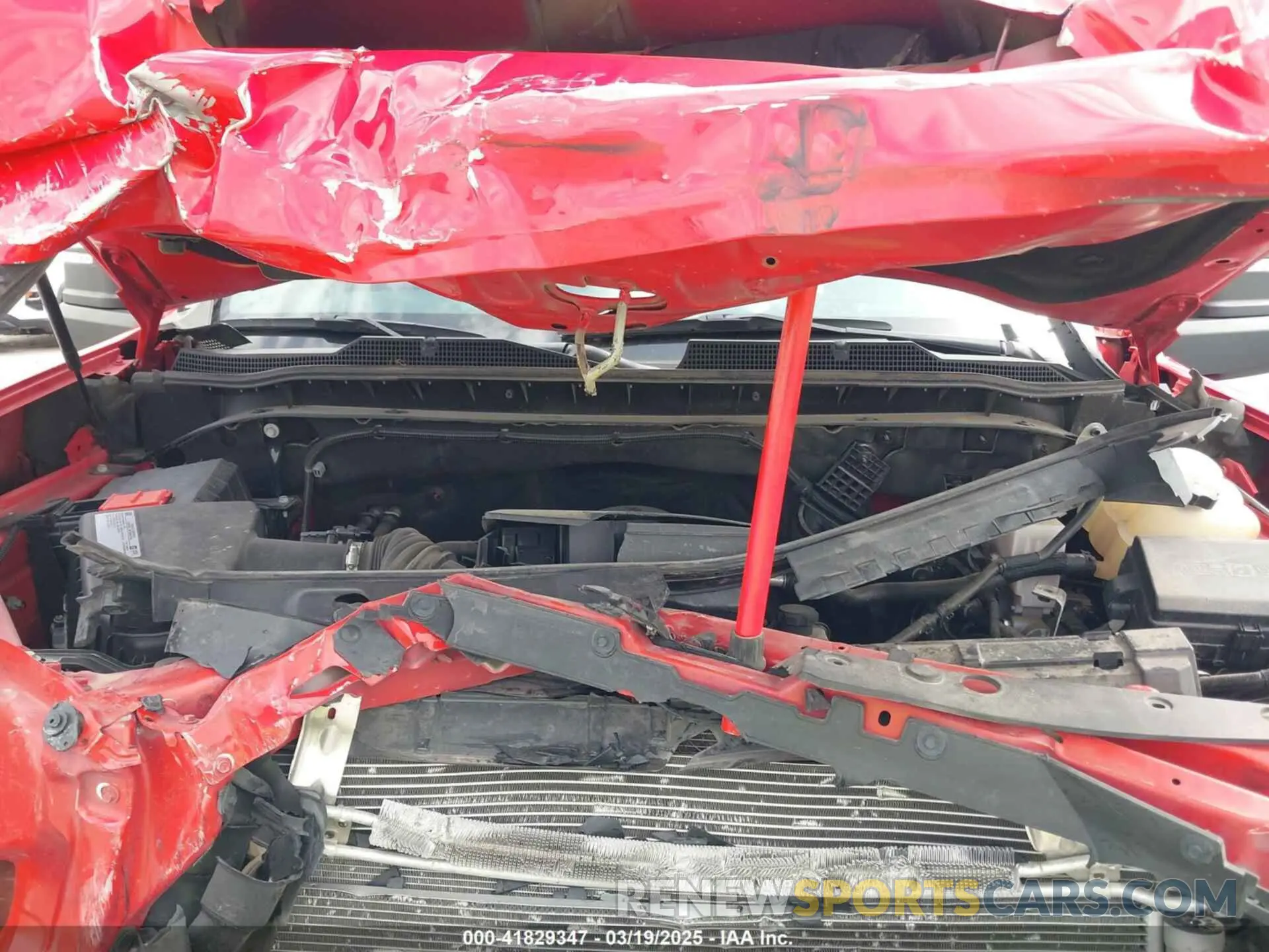 9 Photograph of a damaged car 1GC4YME79MF140428 CHEVROLET SILVERADO 2500HD 2021