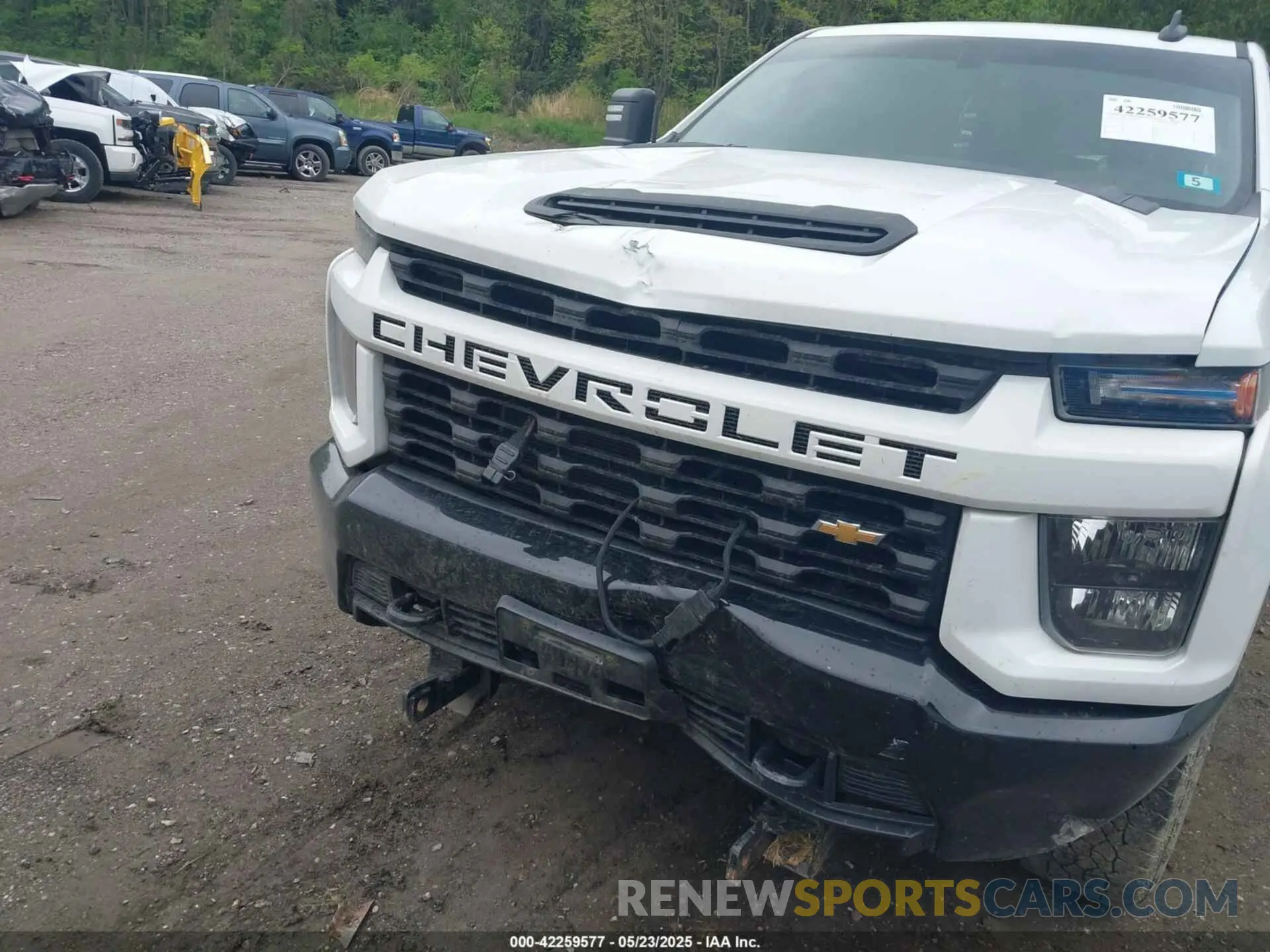 11 Photograph of a damaged car 1GC4YME79MF164342 CHEVROLET SILVERADO 2500HD 2021