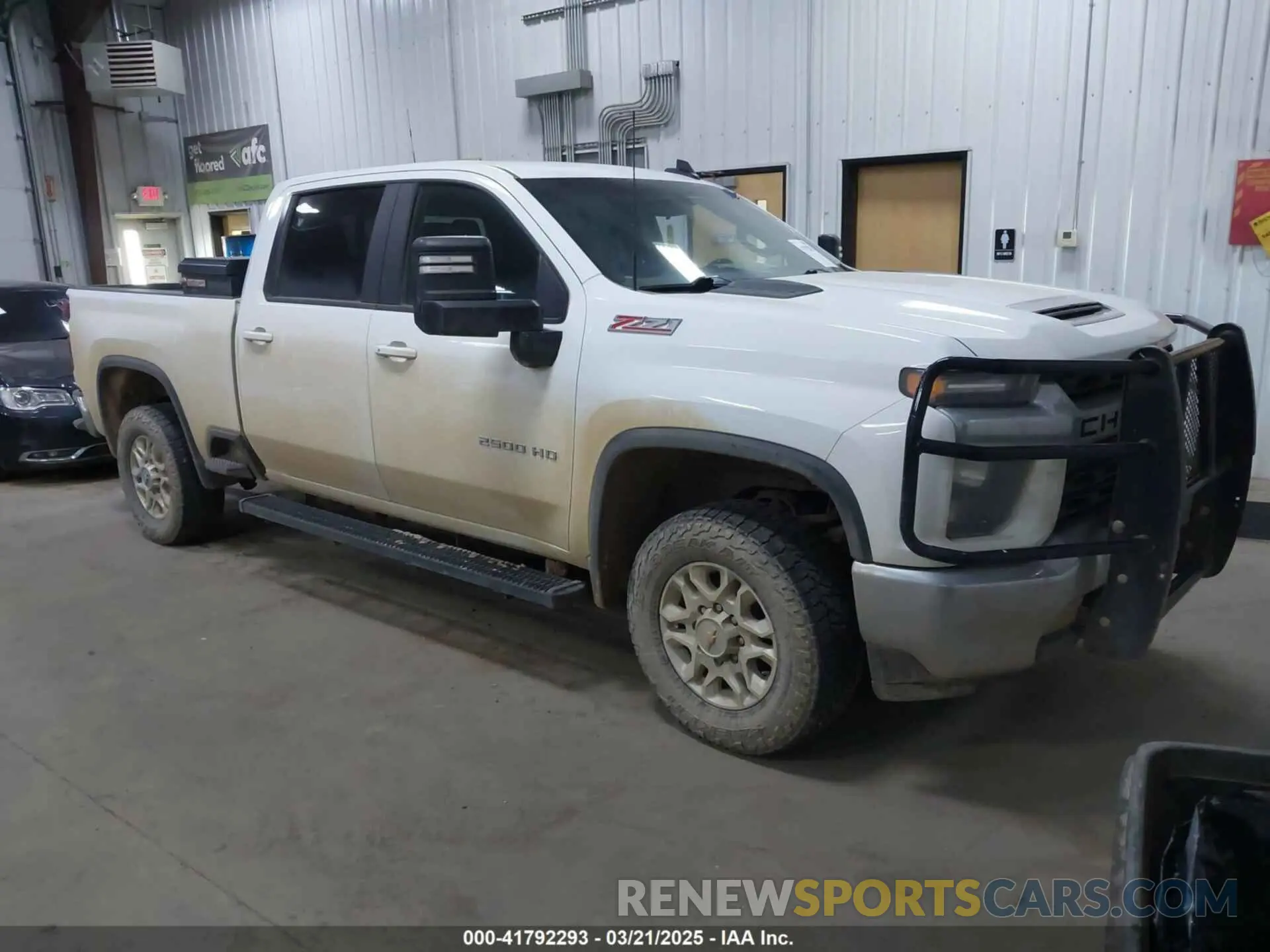 1 Photograph of a damaged car 1GC4YNE74MF134414 CHEVROLET SILVERADO 2500HD 2021