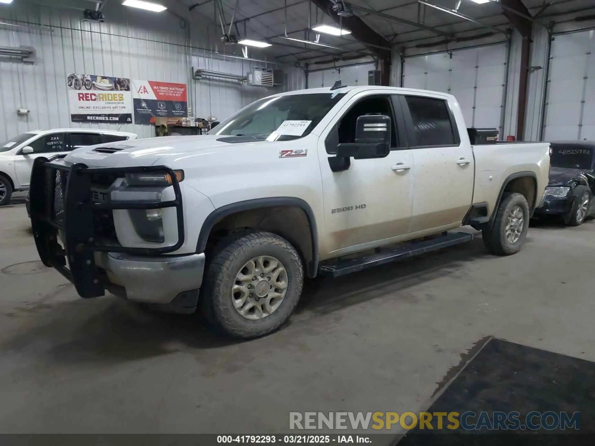2 Photograph of a damaged car 1GC4YNE74MF134414 CHEVROLET SILVERADO 2500HD 2021