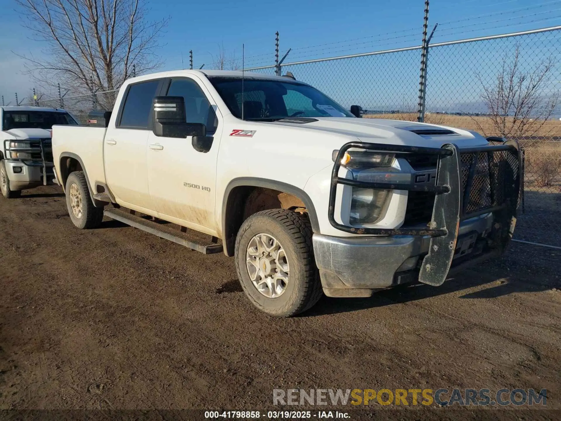 1 Photograph of a damaged car 1GC4YNE76MF134558 CHEVROLET SILVERADO 2500HD 2021