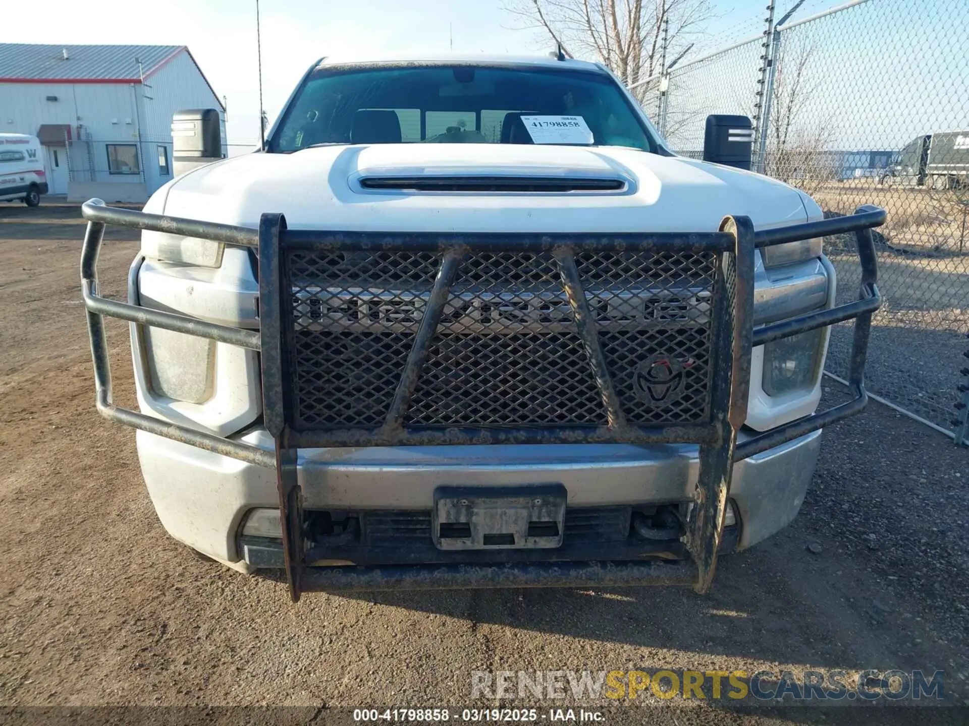 12 Photograph of a damaged car 1GC4YNE76MF134558 CHEVROLET SILVERADO 2500HD 2021