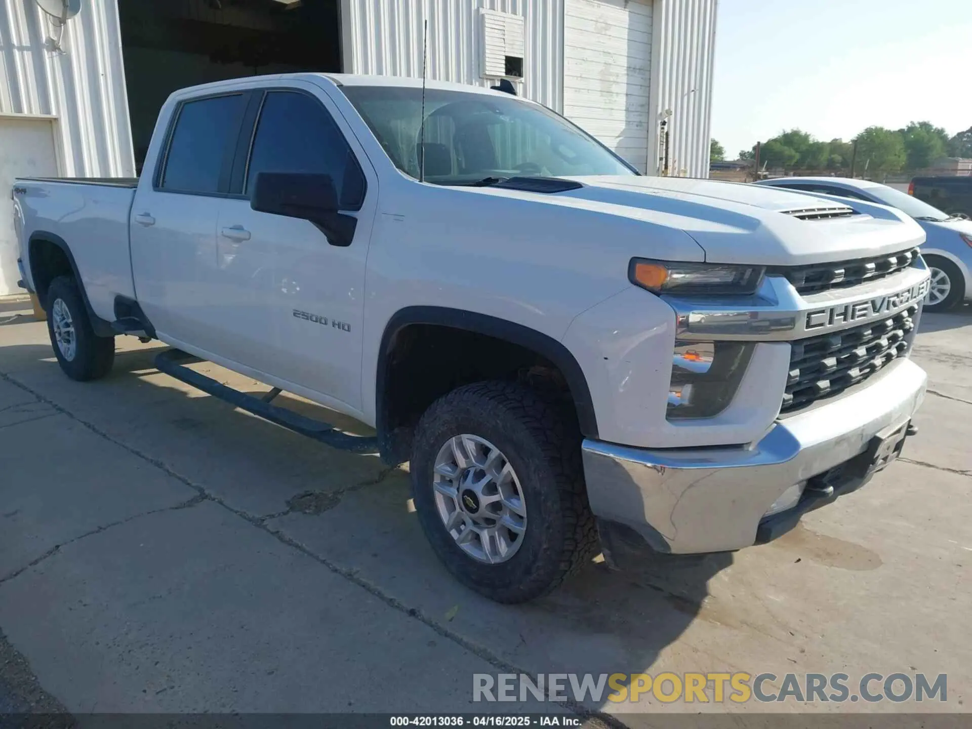 1 Photograph of a damaged car 1GC4YNE76MF198373 CHEVROLET SILVERADO 2500HD 2021