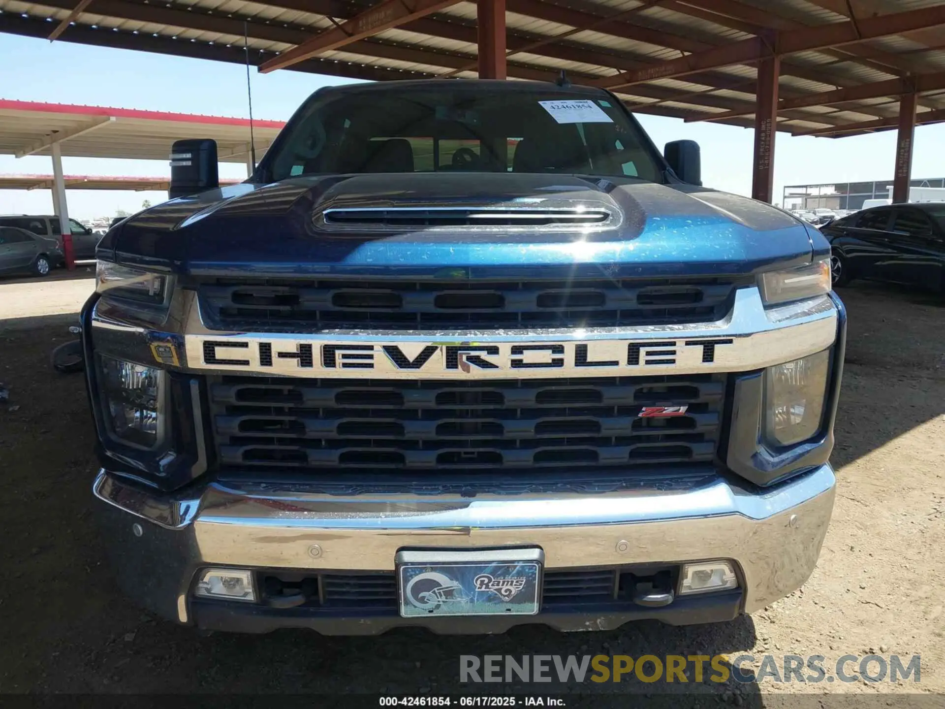 6 Photograph of a damaged car 1GC4YNE77MF180867 CHEVROLET SILVERADO 2500HD 2021