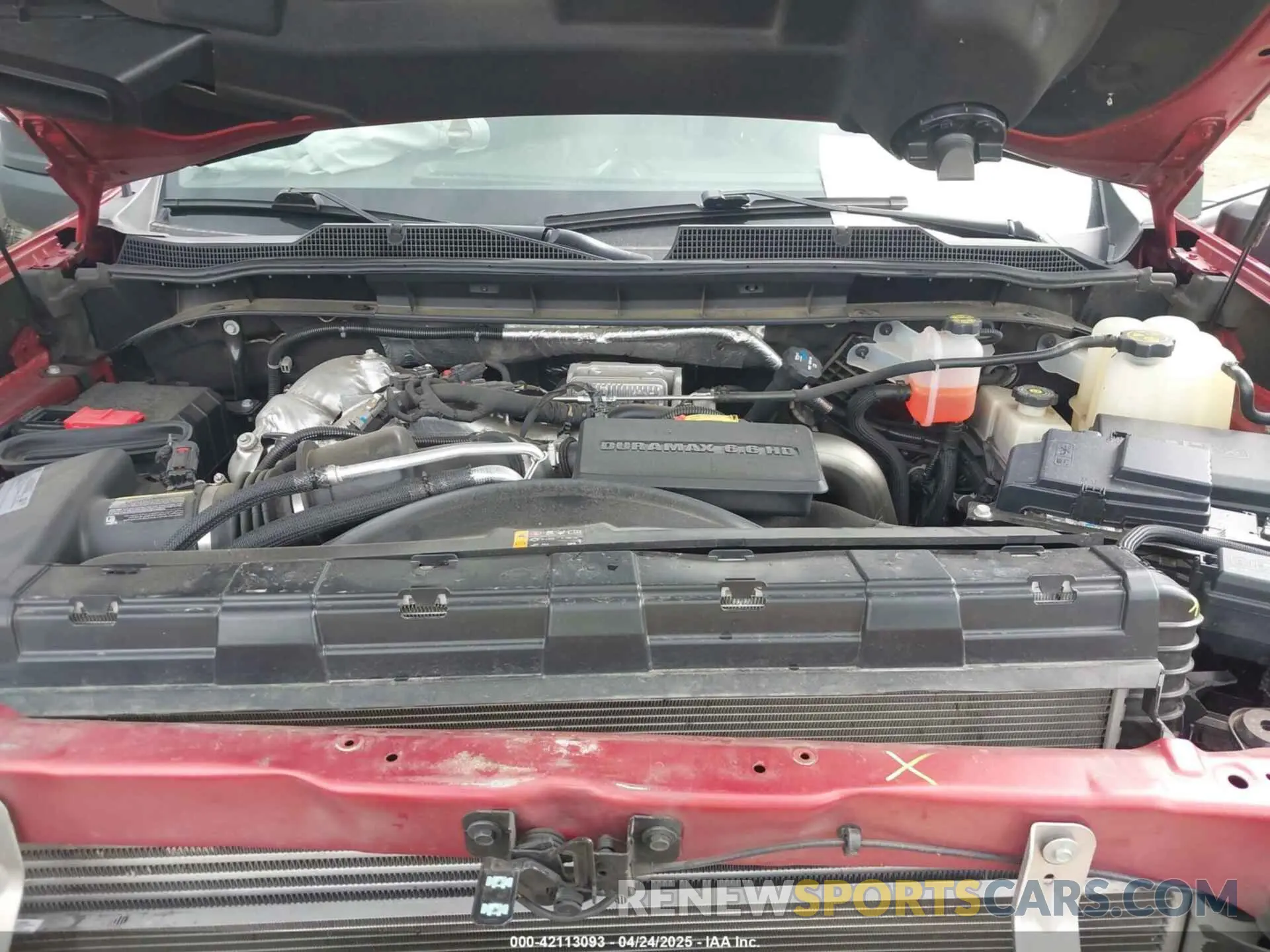 10 Photograph of a damaged car 1GC4YNEY6MF307374 CHEVROLET SILVERADO 2500HD 2021
