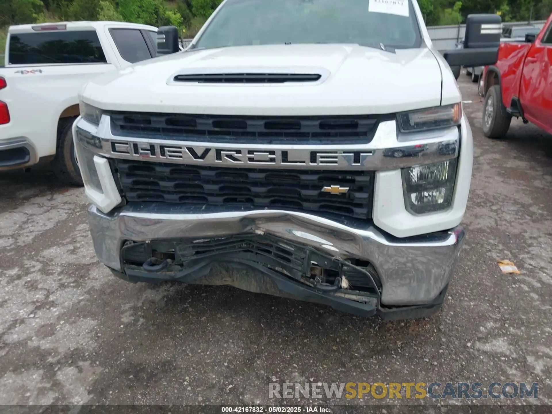 11 Photograph of a damaged car 1GC4YNEYXMF285508 CHEVROLET SILVERADO 2500HD 2021
