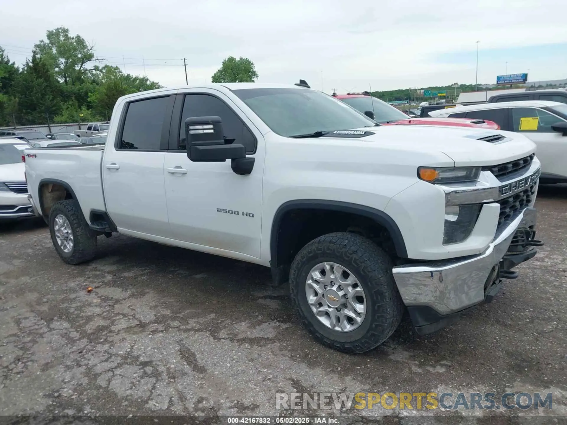 13 Photograph of a damaged car 1GC4YNEYXMF285508 CHEVROLET SILVERADO 2500HD 2021
