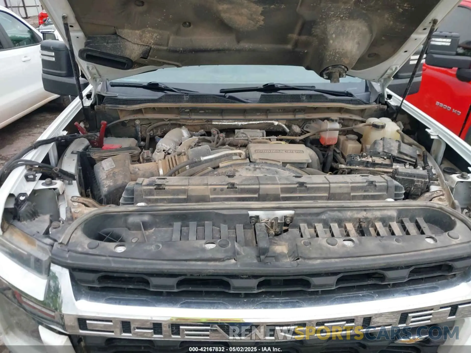 9 Photograph of a damaged car 1GC4YNEYXMF285508 CHEVROLET SILVERADO 2500HD 2021