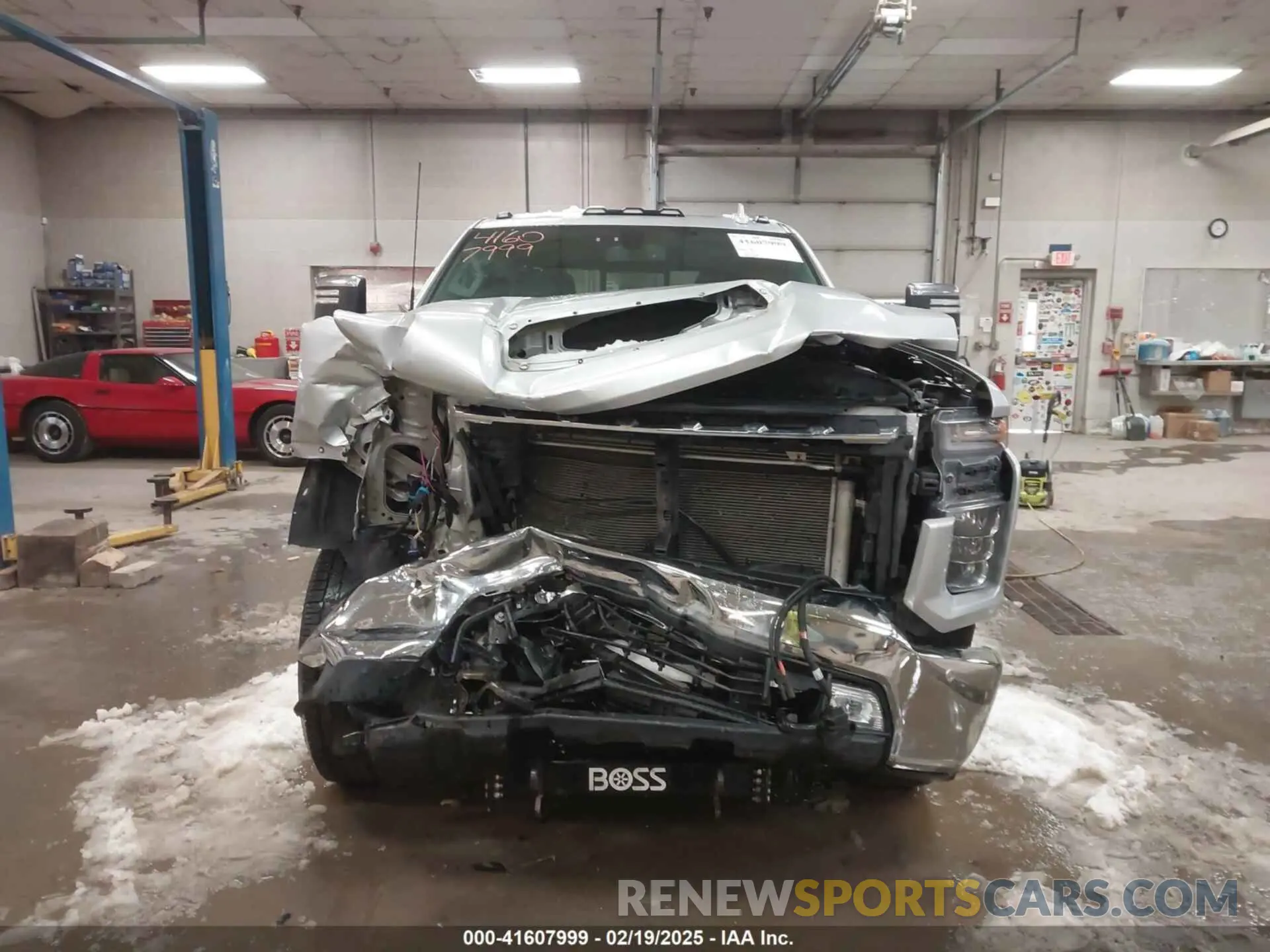 12 Photograph of a damaged car 1GC4YPE74MF249946 CHEVROLET SILVERADO 2500HD 2021