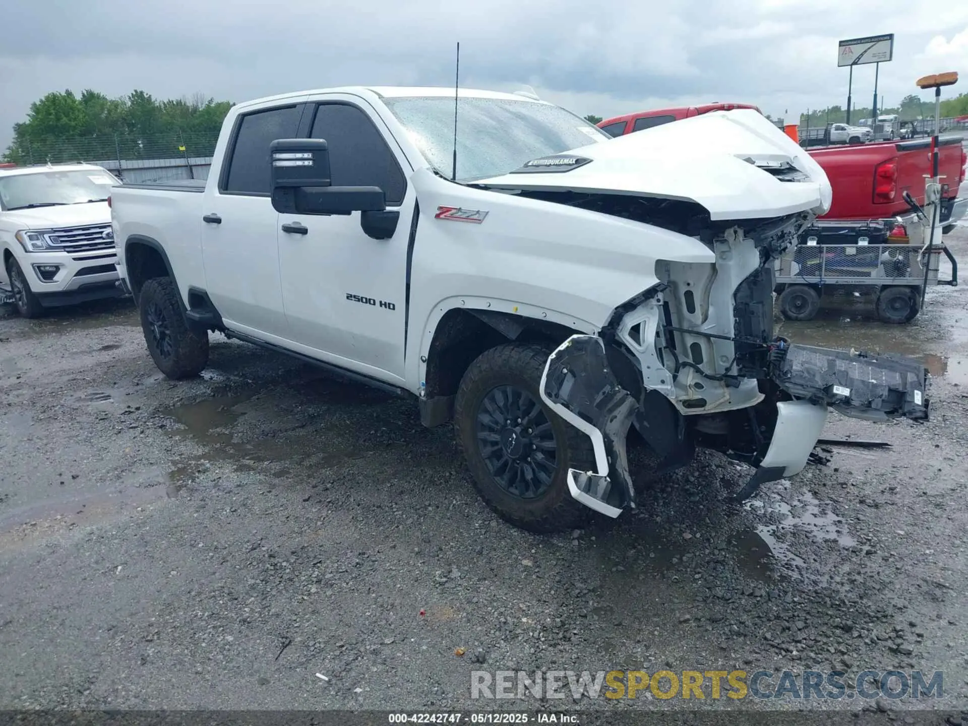 1 Photograph of a damaged car 1GC4YPEY3MF239790 CHEVROLET SILVERADO 2500HD 2021