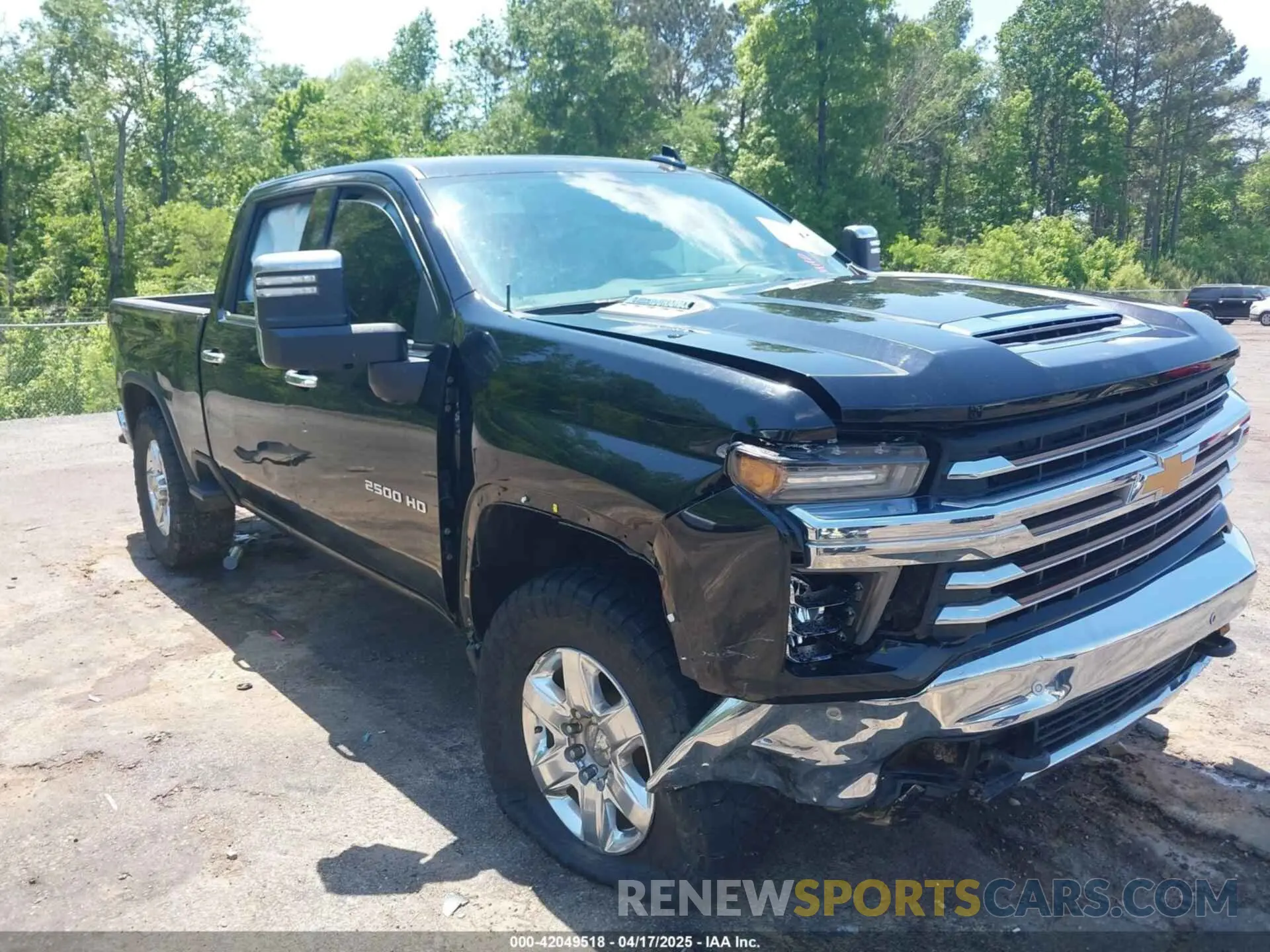 1 Photograph of a damaged car 1GC4YPEY6MF150487 CHEVROLET SILVERADO 2500HD 2021