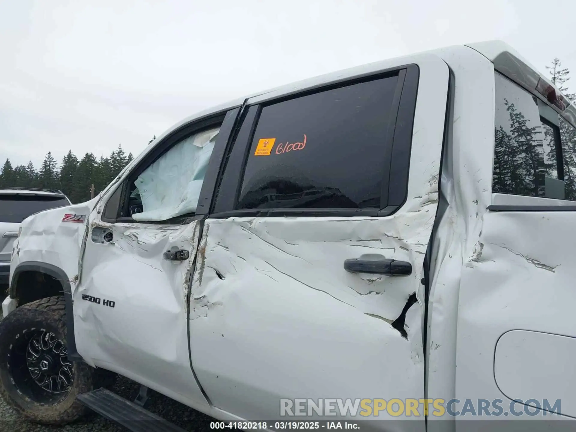11 Photograph of a damaged car 1GC4YPEY8MF264474 CHEVROLET SILVERADO 2500HD 2021