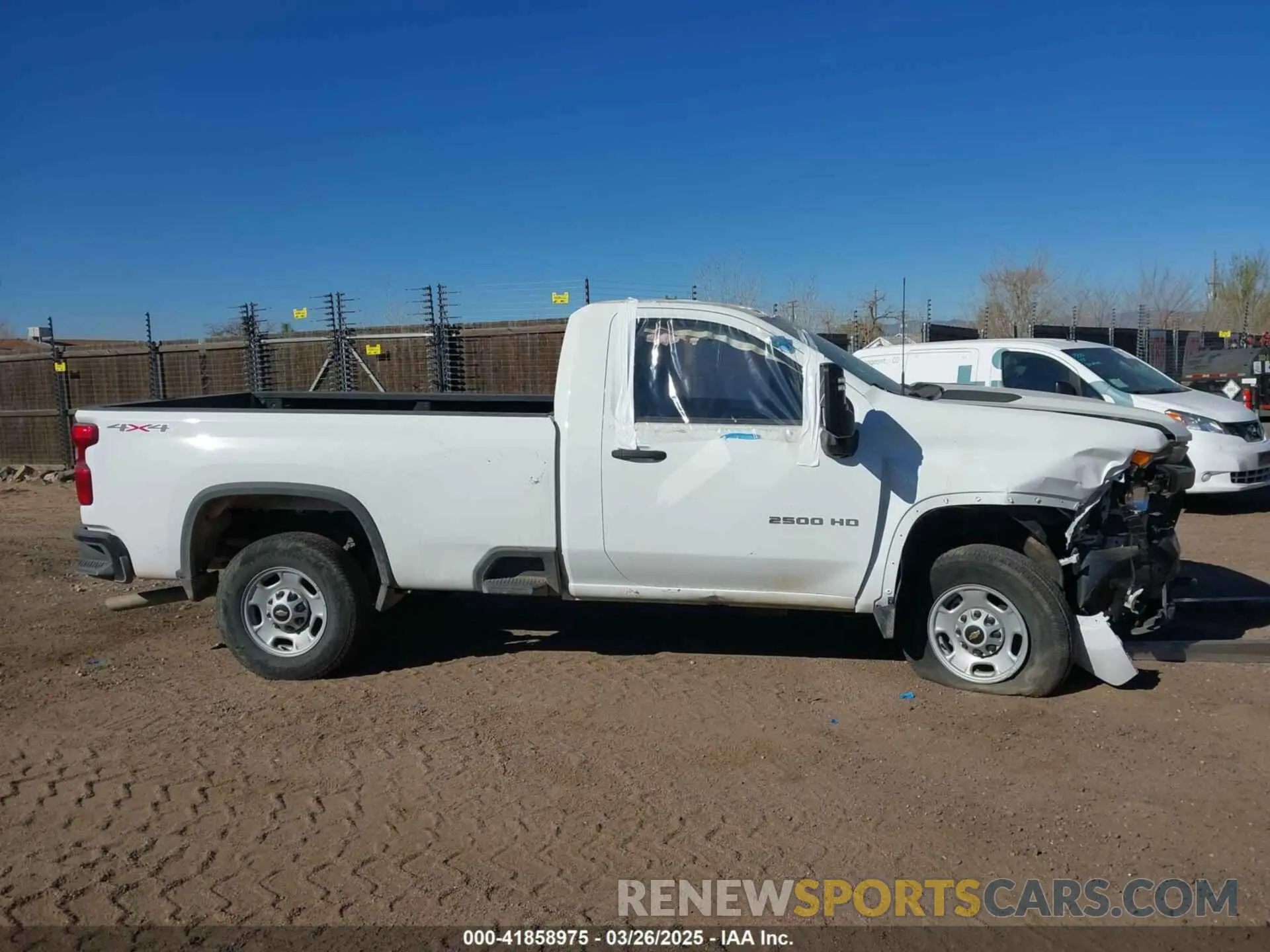 12 Photograph of a damaged car 1GC0YLE74NF344760 CHEVROLET SILVERADO 2500HD 2022