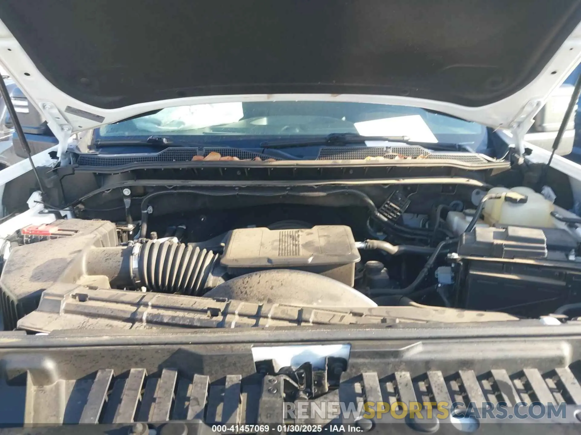 10 Photograph of a damaged car 1GC1YME70NF354549 CHEVROLET SILVERADO 2500HD 2022