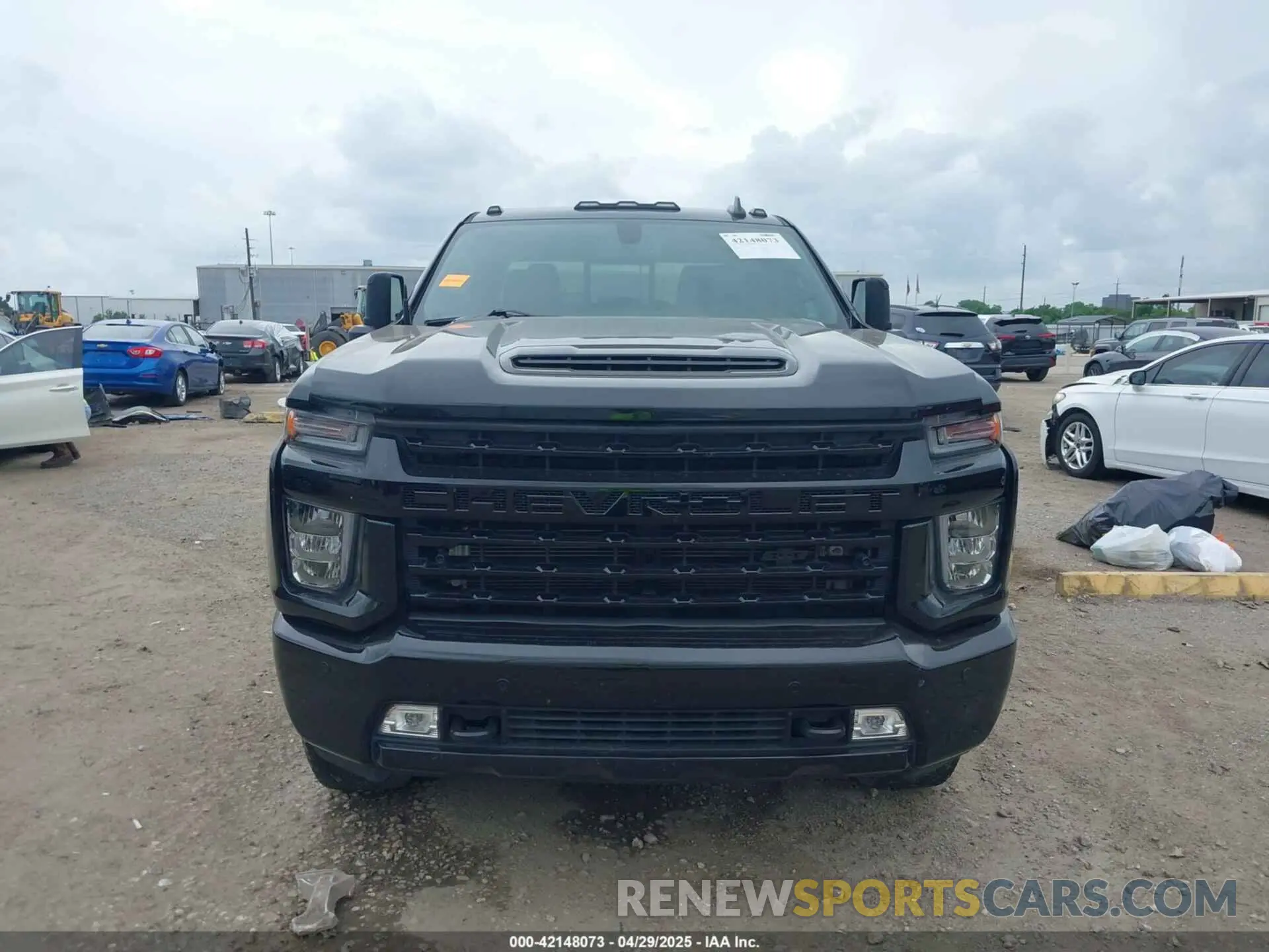 12 Photograph of a damaged car 1GC1YNEY9NF286265 CHEVROLET SILVERADO 2500HD 2022