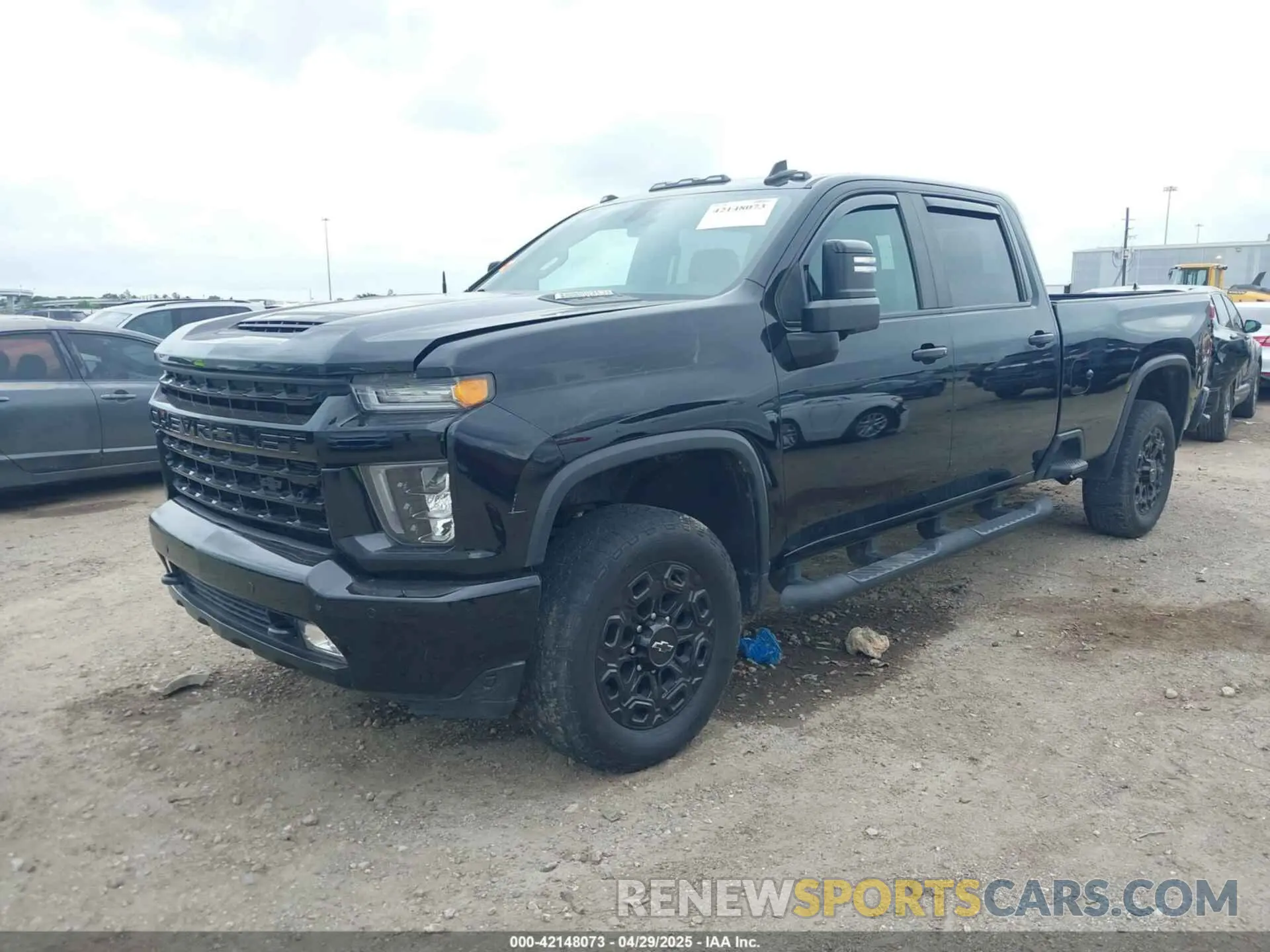 2 Photograph of a damaged car 1GC1YNEY9NF286265 CHEVROLET SILVERADO 2500HD 2022