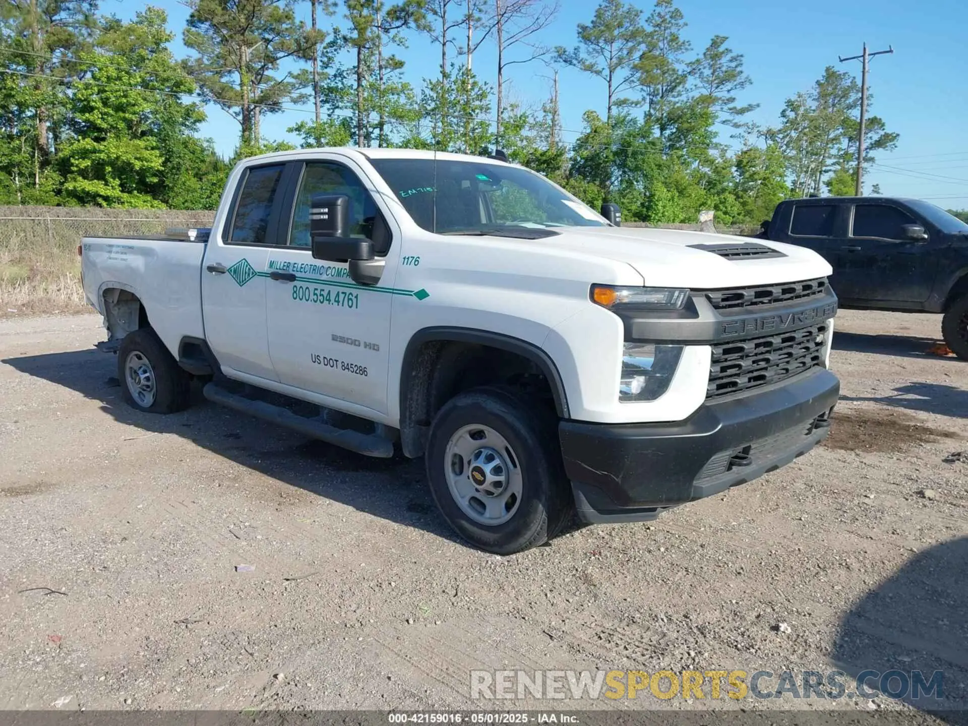 1 Photograph of a damaged car 1GC2WLE71NF197151 CHEVROLET SILVERADO 2500HD 2022