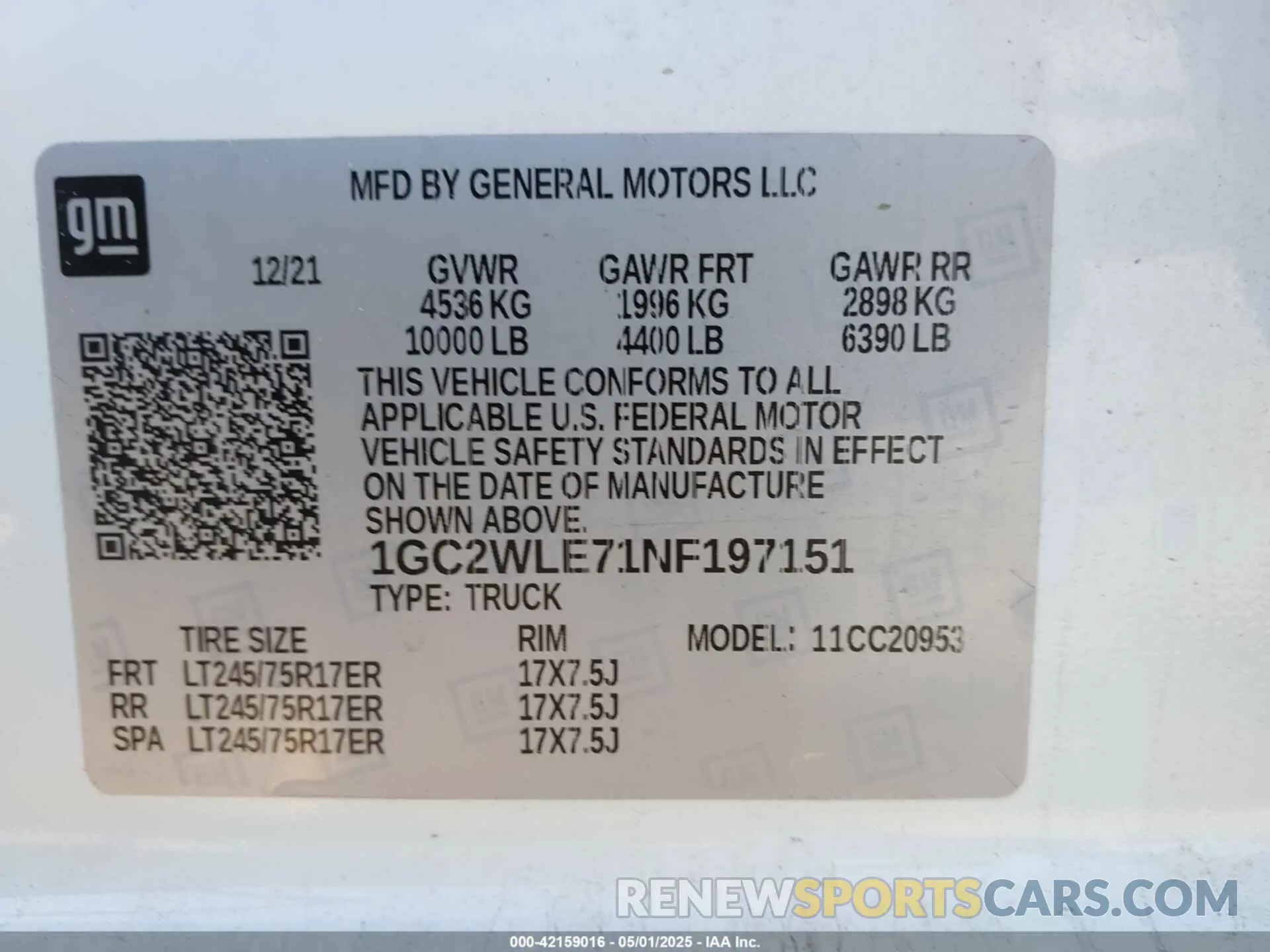 9 Photograph of a damaged car 1GC2WLE71NF197151 CHEVROLET SILVERADO 2500HD 2022