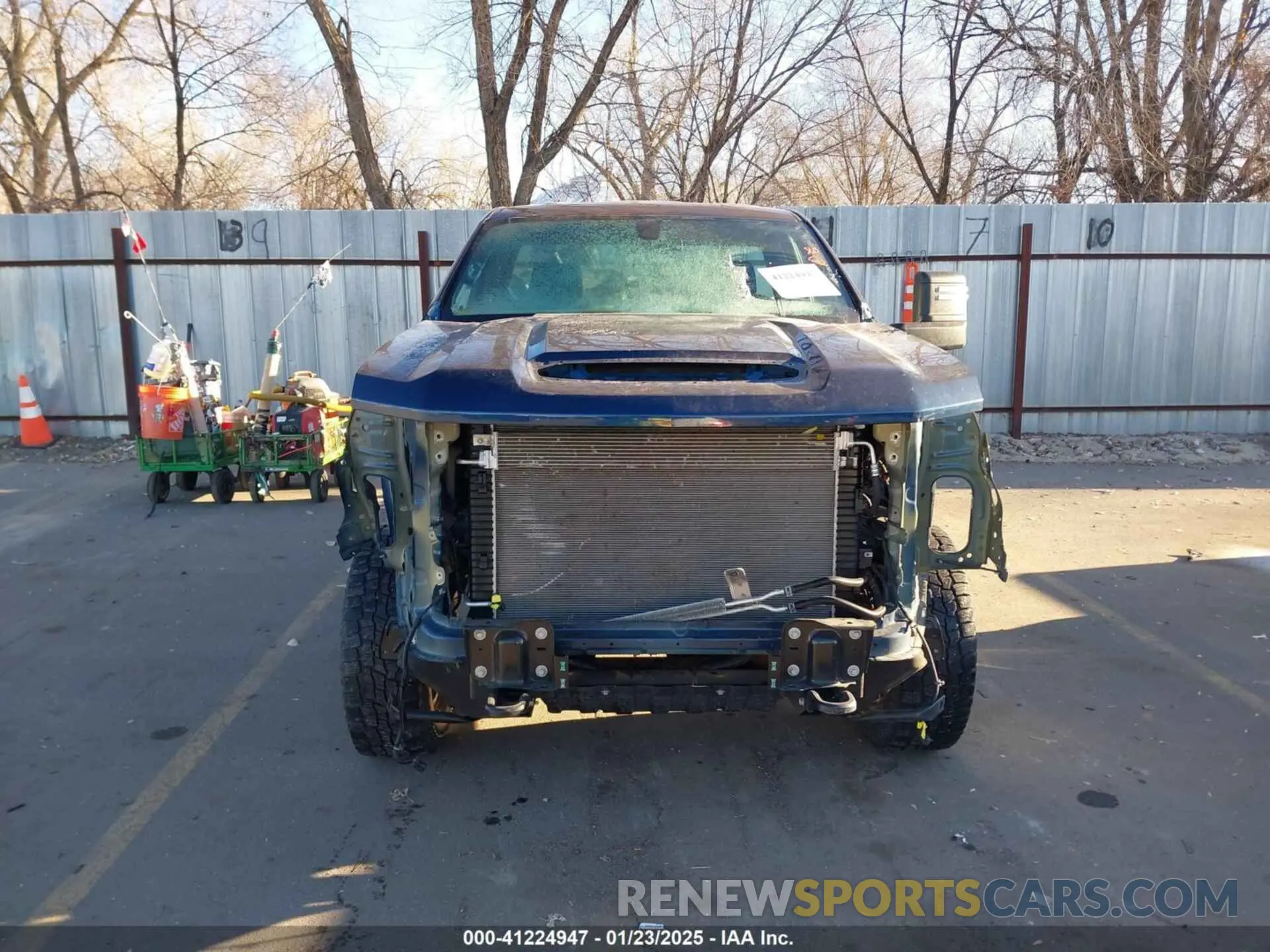 12 Photograph of a damaged car 1GC3YLE79NF326834 CHEVROLET SILVERADO 2500HD 2022