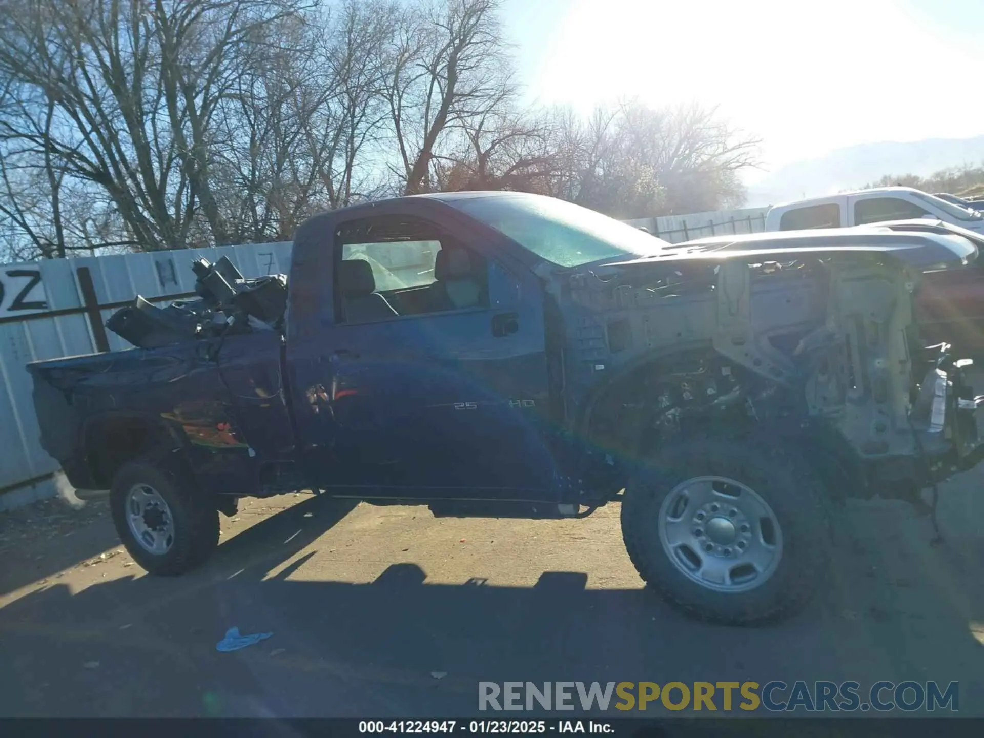 13 Photograph of a damaged car 1GC3YLE79NF326834 CHEVROLET SILVERADO 2500HD 2022