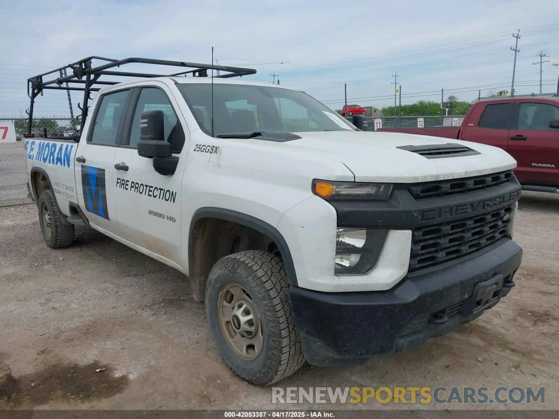 1 Photograph of a damaged car 1GC4YLE73NF225552 CHEVROLET SILVERADO 2500HD 2022