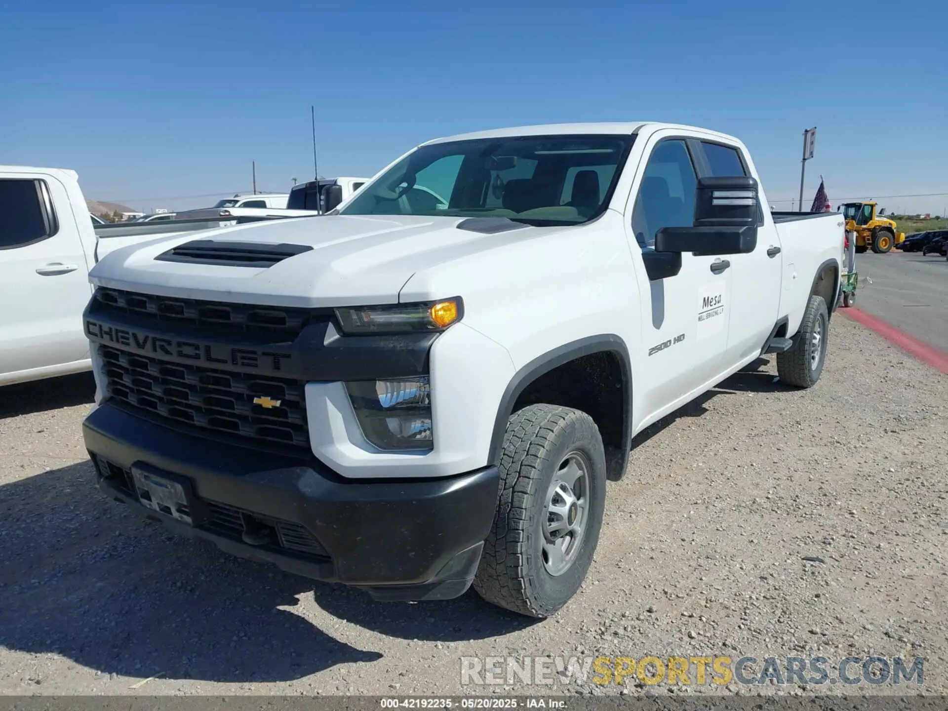 2 Photograph of a damaged car 1GC4YLE76NF224170 CHEVROLET SILVERADO 2500HD 2022