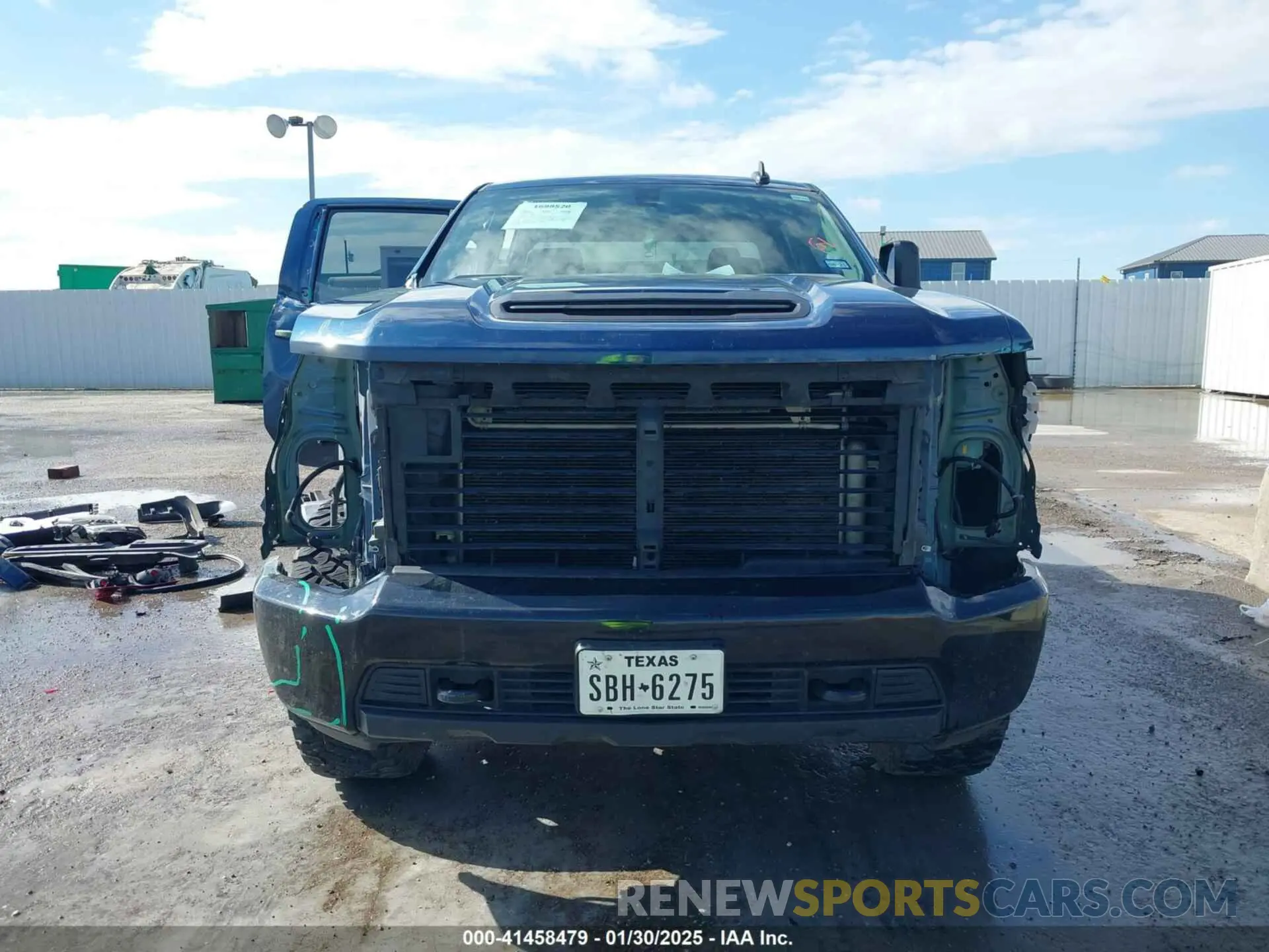 12 Photograph of a damaged car 1GC4YME73NF359998 CHEVROLET SILVERADO 2500HD 2022