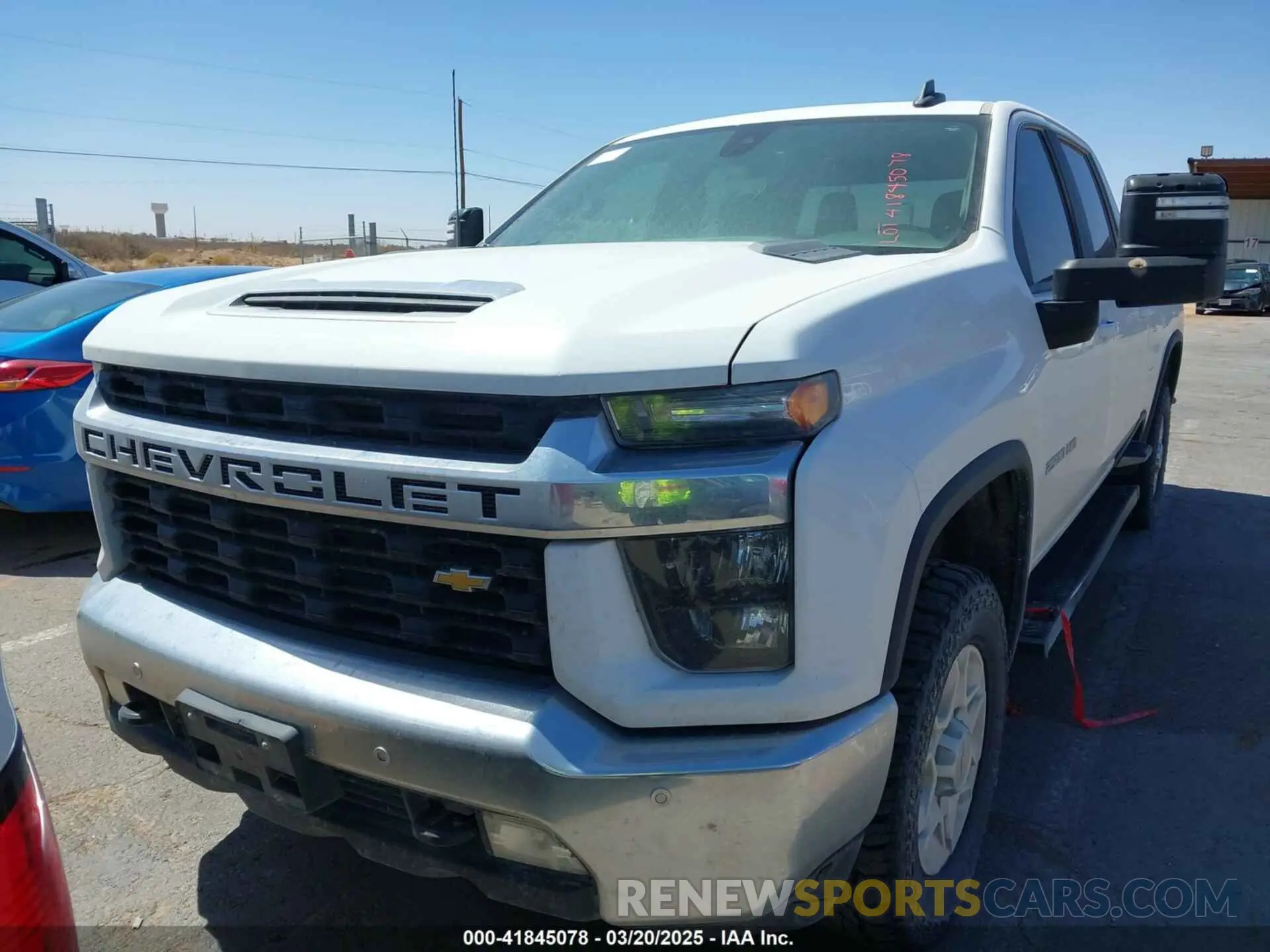 12 Photograph of a damaged car 1GC4YNE73NF179023 CHEVROLET SILVERADO 2500HD 2022