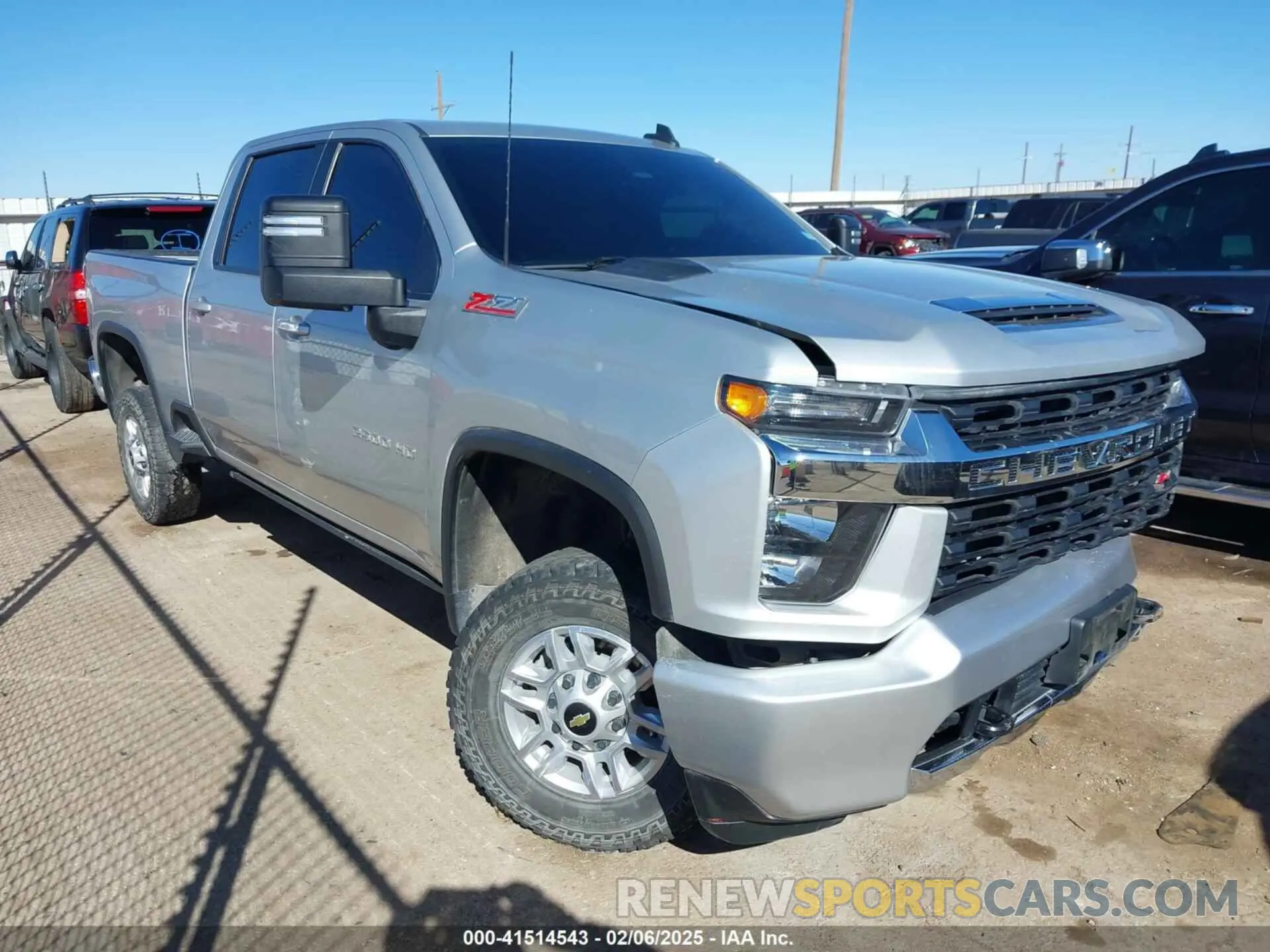 1 Photograph of a damaged car 1GC4YNE78NF177056 CHEVROLET SILVERADO 2500HD 2022