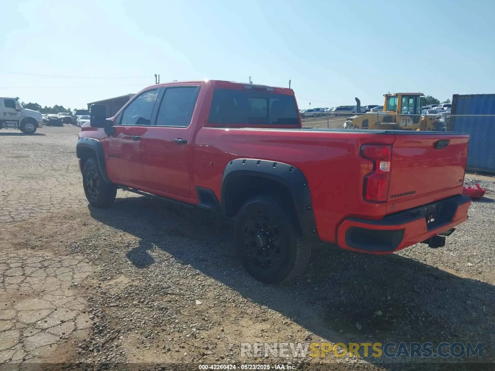 3 Photograph of a damaged car 1GC4YPE70NF266759 CHEVROLET SILVERADO 2500HD 2022