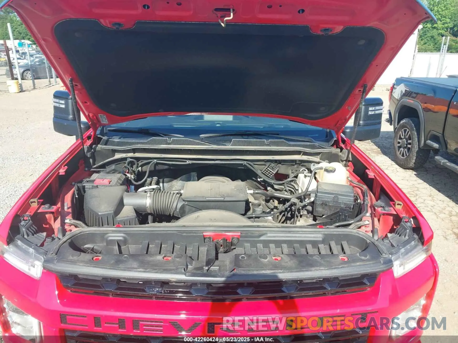 9 Photograph of a damaged car 1GC4YPE70NF266759 CHEVROLET SILVERADO 2500HD 2022