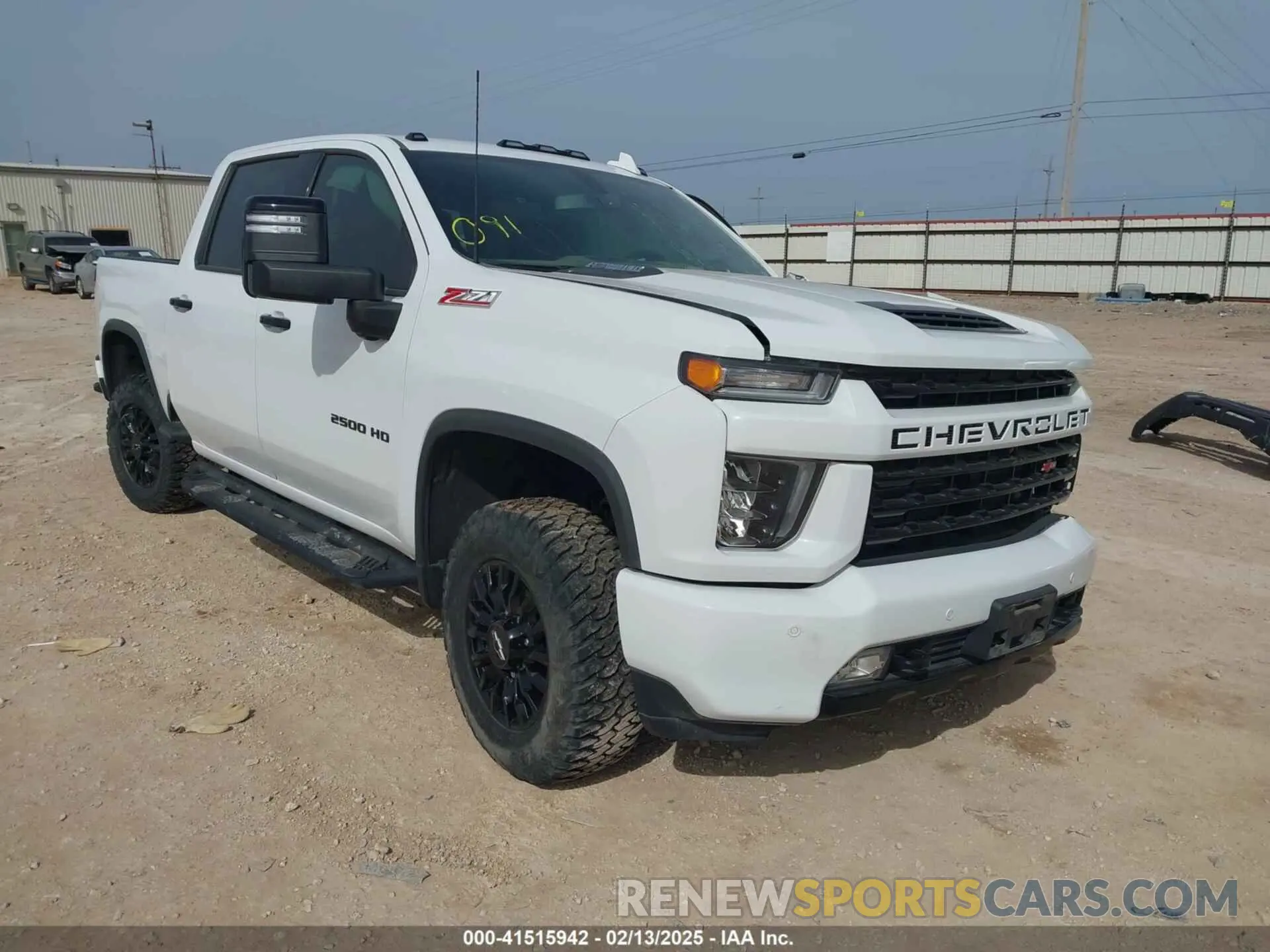 1 Photograph of a damaged car 1GC4YPEY4NF151820 CHEVROLET SILVERADO 2500HD 2022