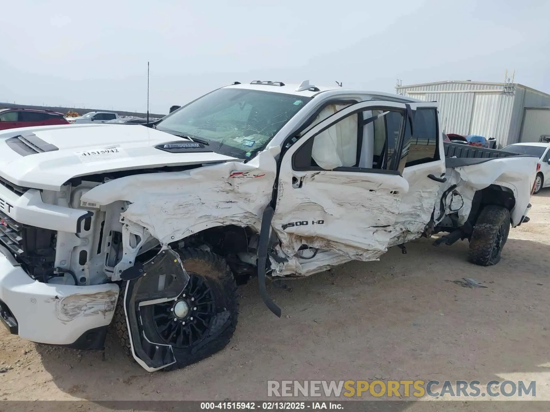 10 Photograph of a damaged car 1GC4YPEY4NF151820 CHEVROLET SILVERADO 2500HD 2022