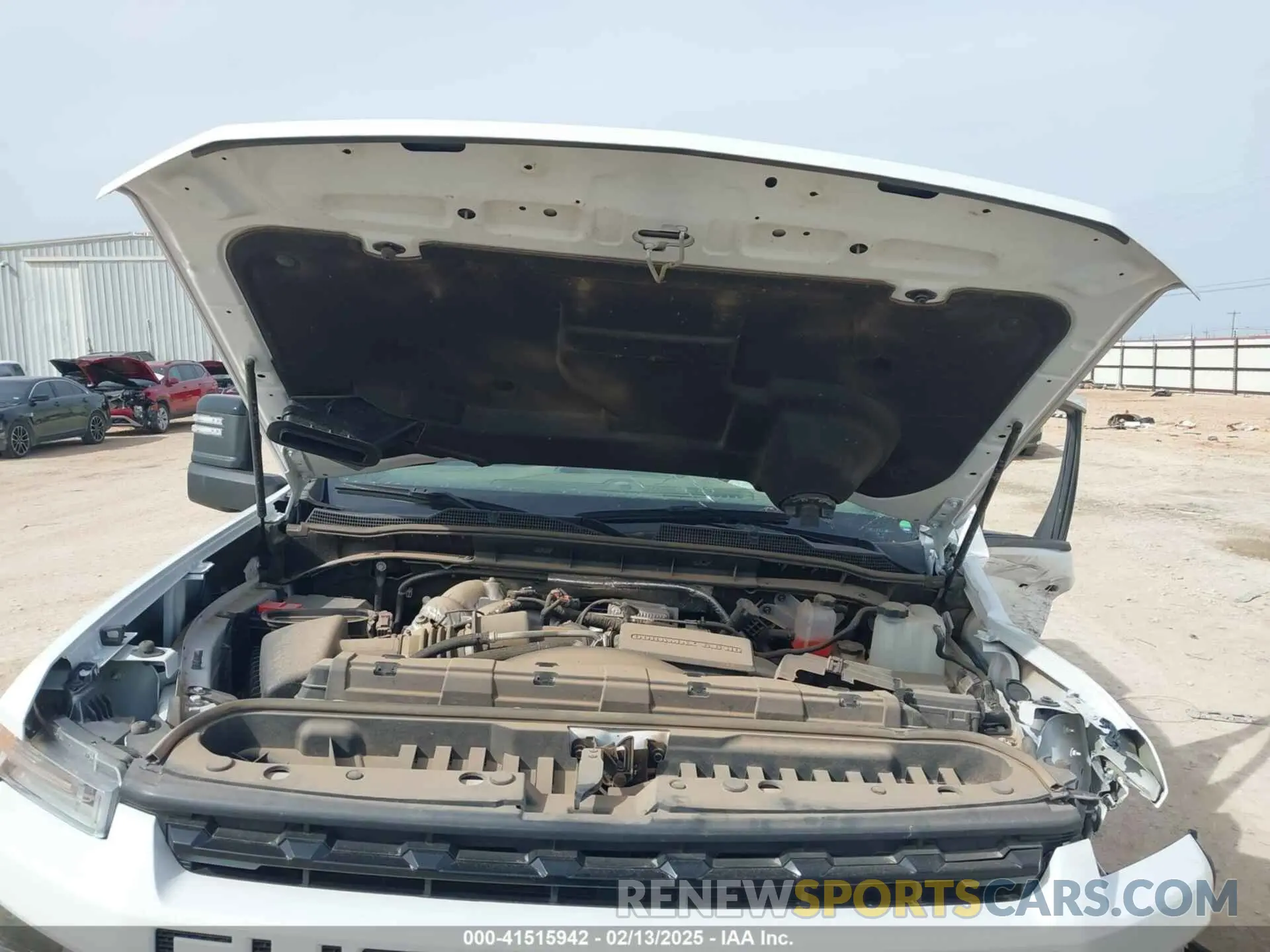 9 Photograph of a damaged car 1GC4YPEY4NF151820 CHEVROLET SILVERADO 2500HD 2022