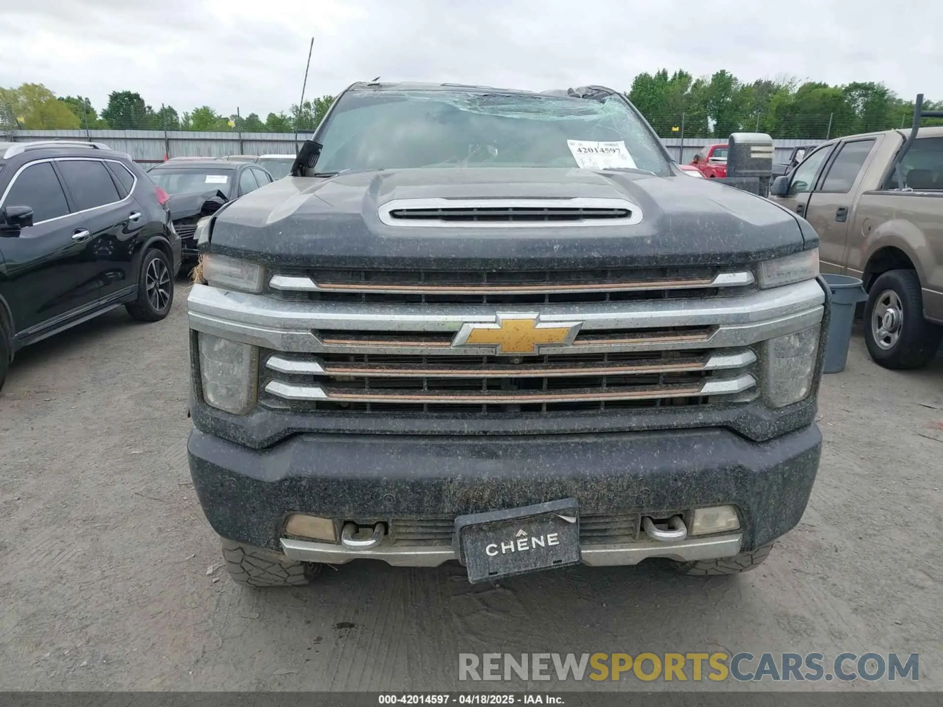 16 Photograph of a damaged car 1GC4YREY7NF164587 CHEVROLET SILVERADO 2500HD 2022