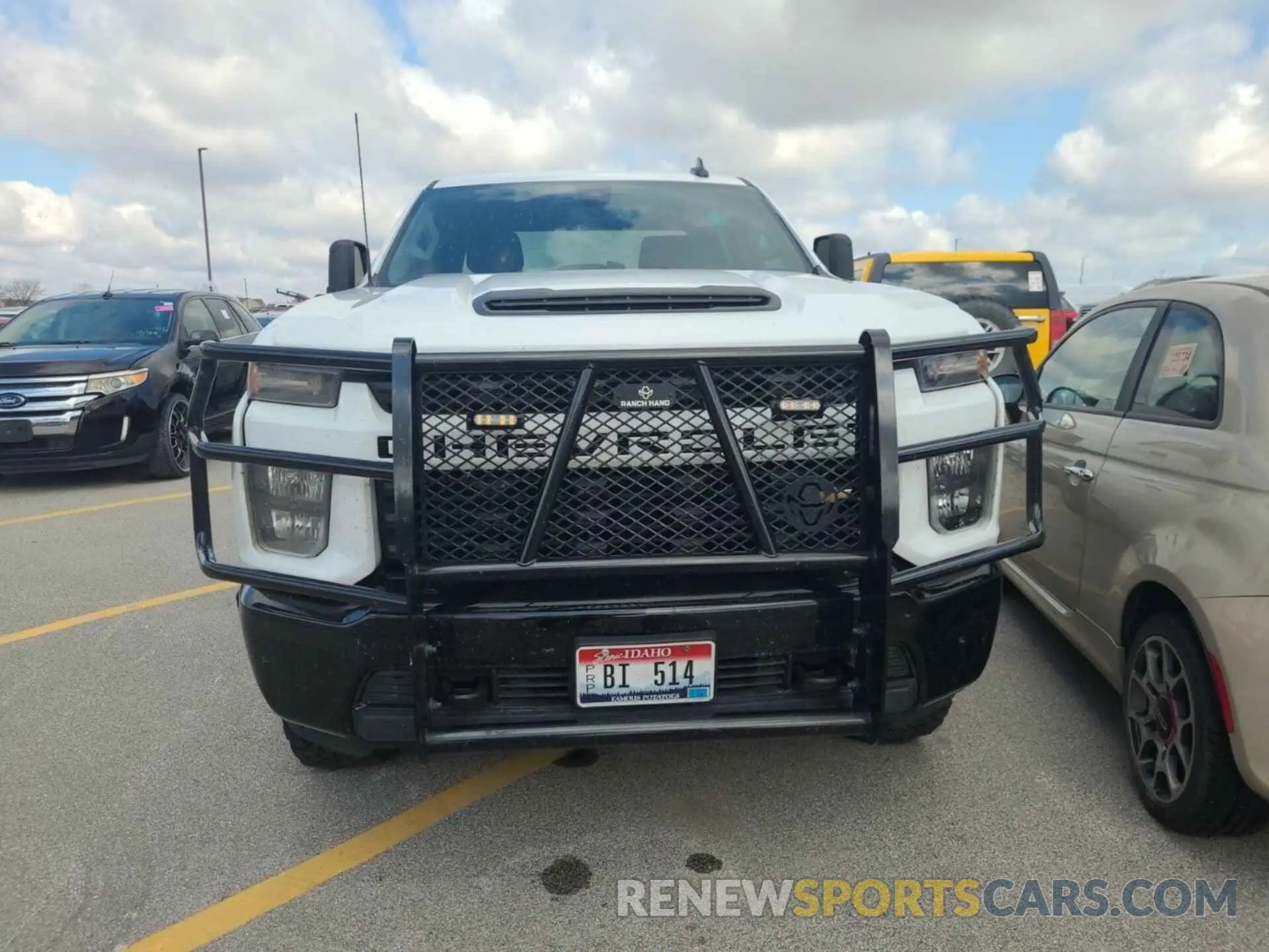6 Photograph of a damaged car 2GC1YME75N1222801 CHEVROLET SILVERADO 2500HD 2022
