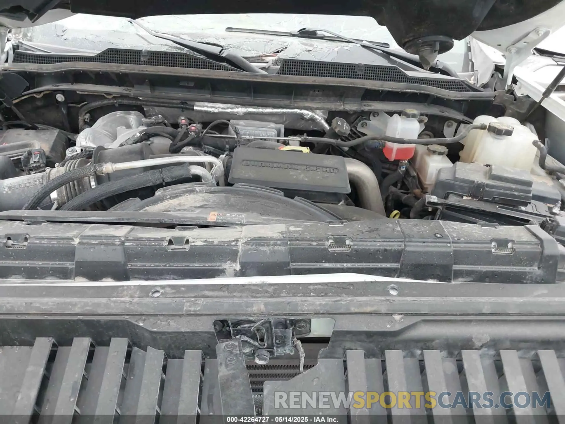 10 Photograph of a damaged car 2GC1YNEYXN1203403 CHEVROLET SILVERADO 2500HD 2022