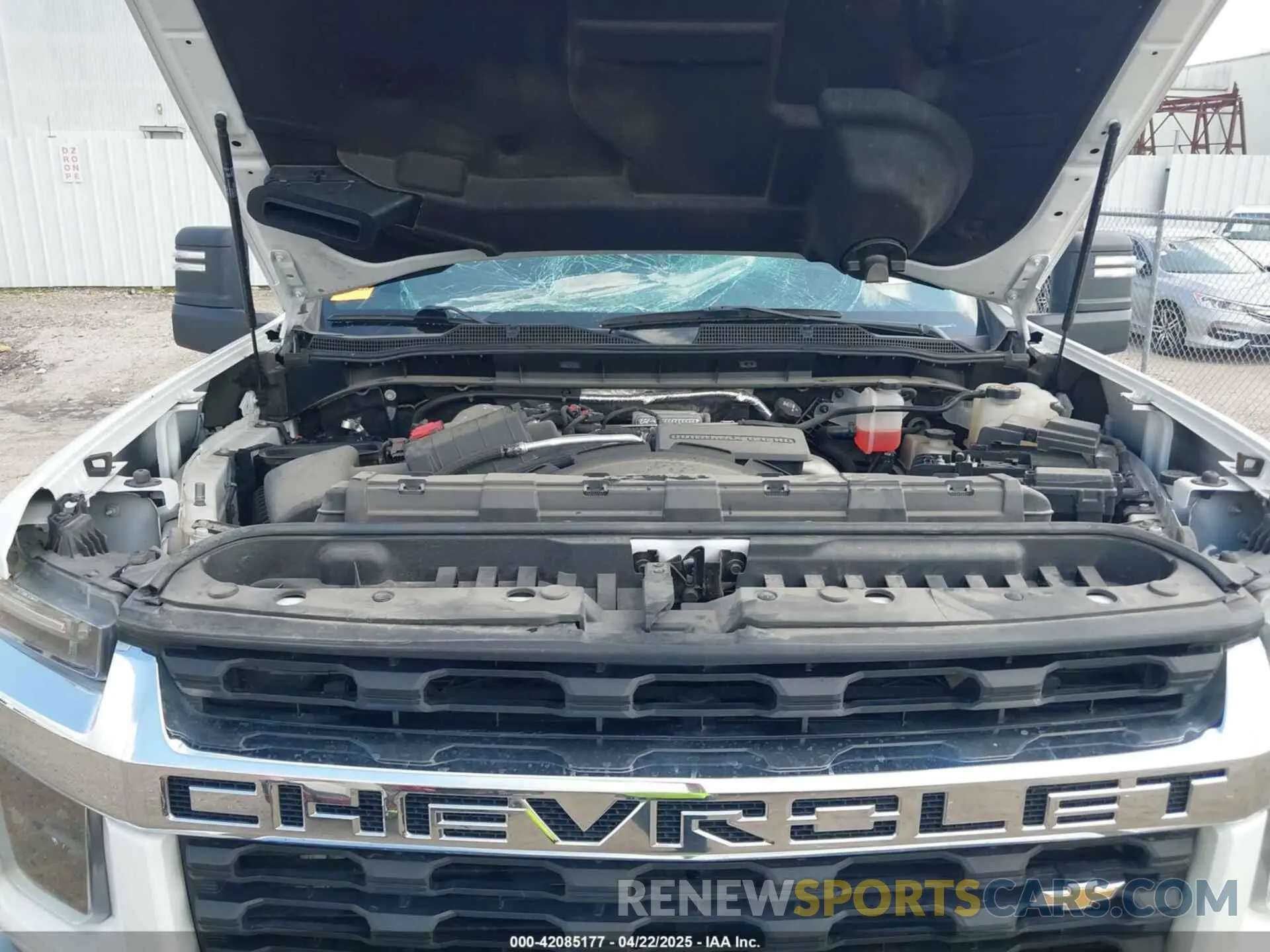 9 Photograph of a damaged car 2GC4WNEY7N1229041 CHEVROLET SILVERADO 2500HD 2022