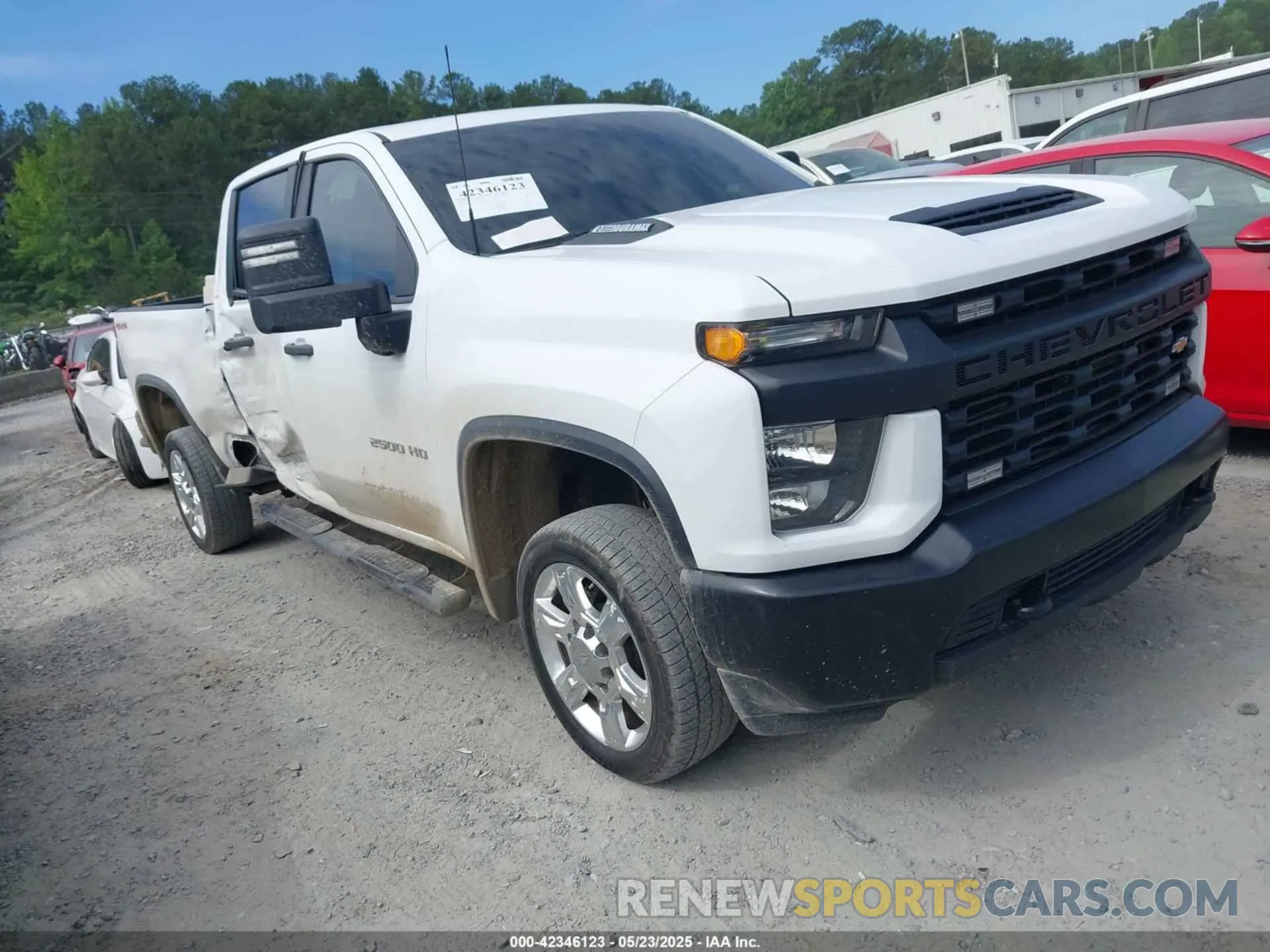 1 Photograph of a damaged car 2GC4YLEY5N1228923 CHEVROLET SILVERADO 2500HD 2022
