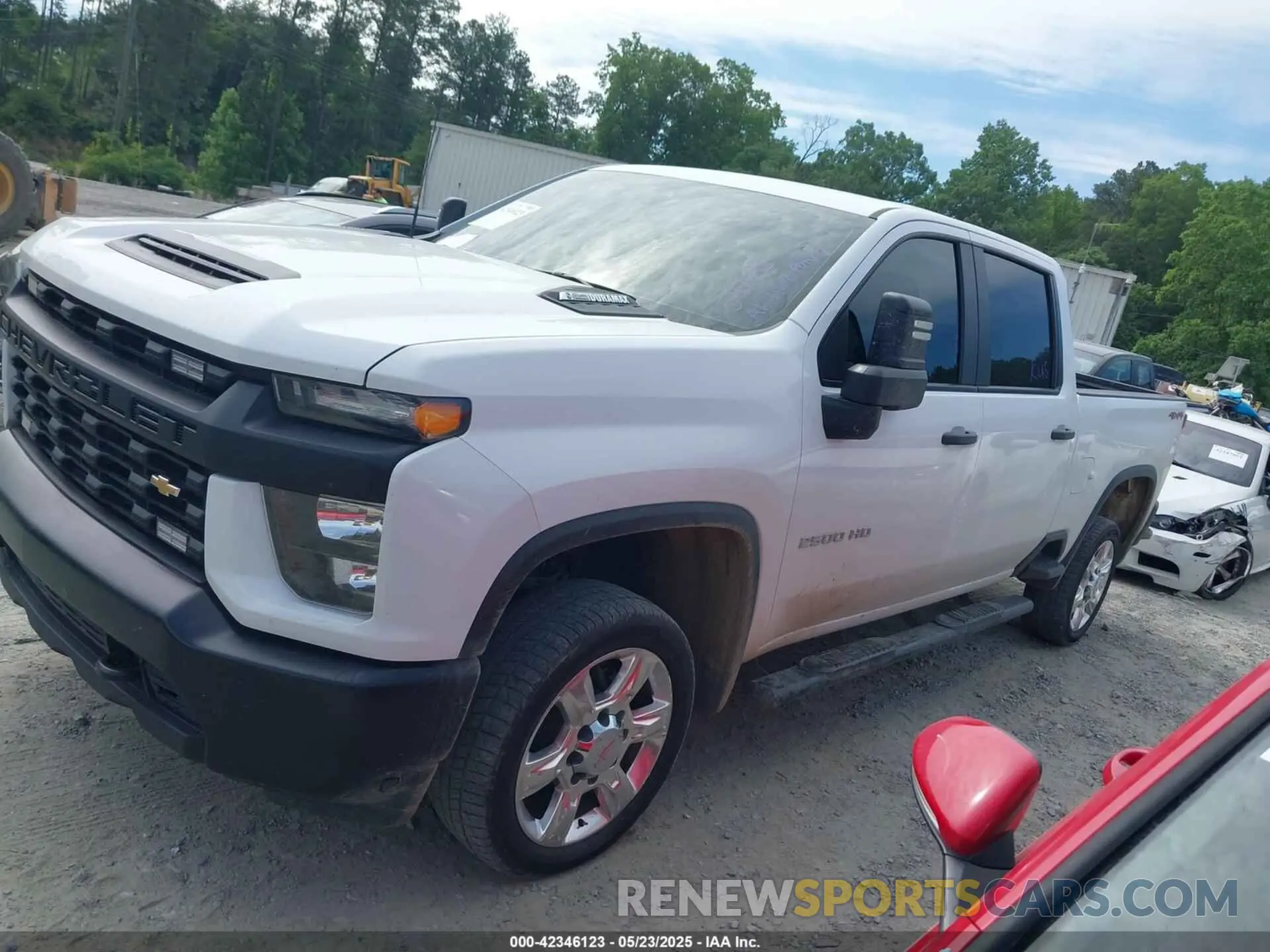 14 Photograph of a damaged car 2GC4YLEY5N1228923 CHEVROLET SILVERADO 2500HD 2022