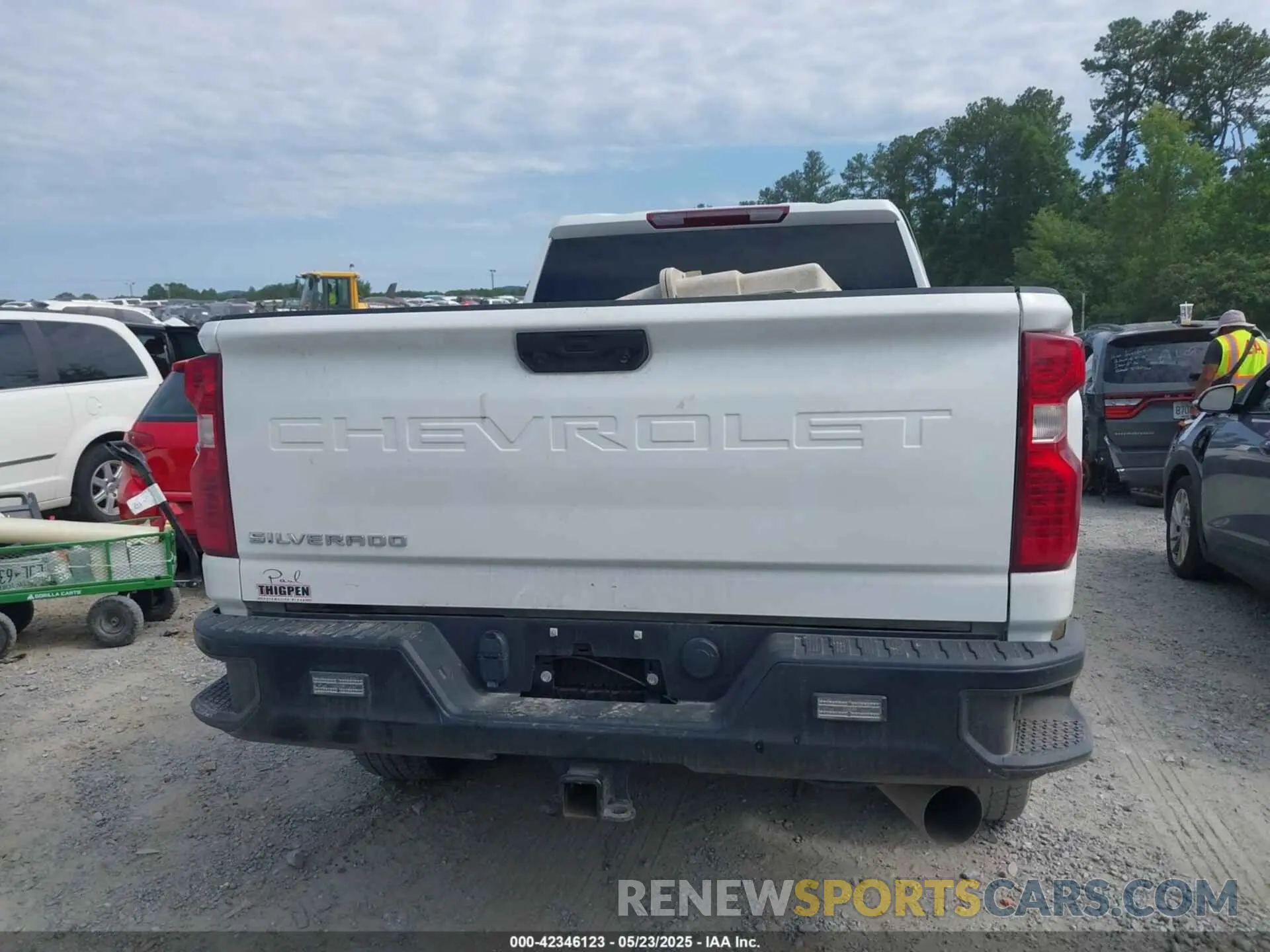 15 Photograph of a damaged car 2GC4YLEY5N1228923 CHEVROLET SILVERADO 2500HD 2022