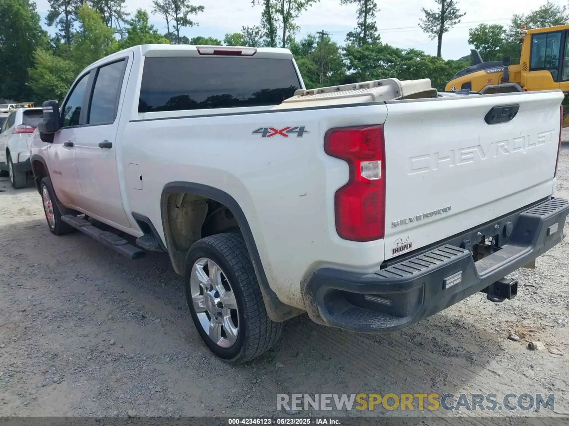 3 Photograph of a damaged car 2GC4YLEY5N1228923 CHEVROLET SILVERADO 2500HD 2022