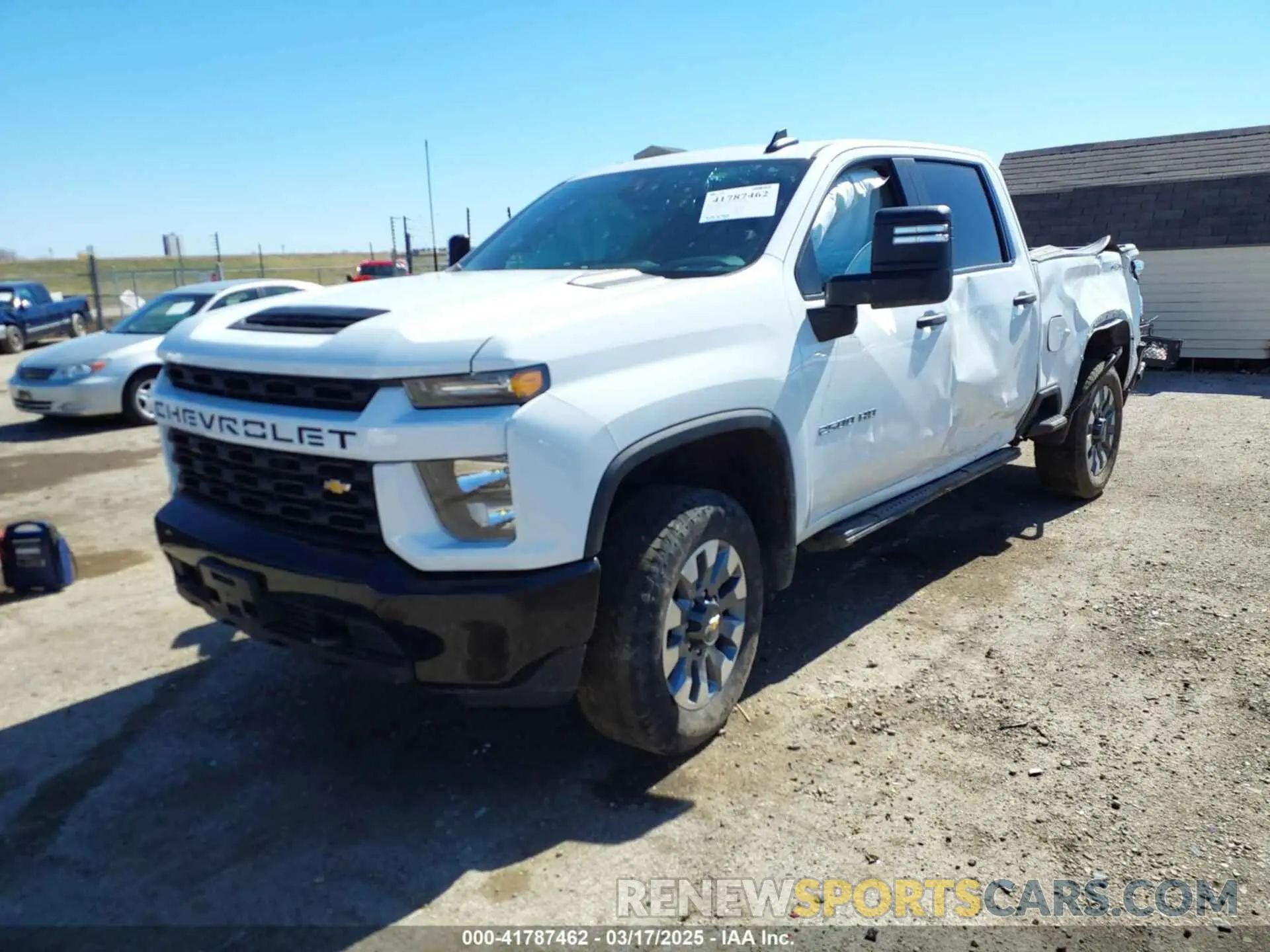 1 Photograph of a damaged car 2GC4YME71N1232223 CHEVROLET SILVERADO 2500HD 2022