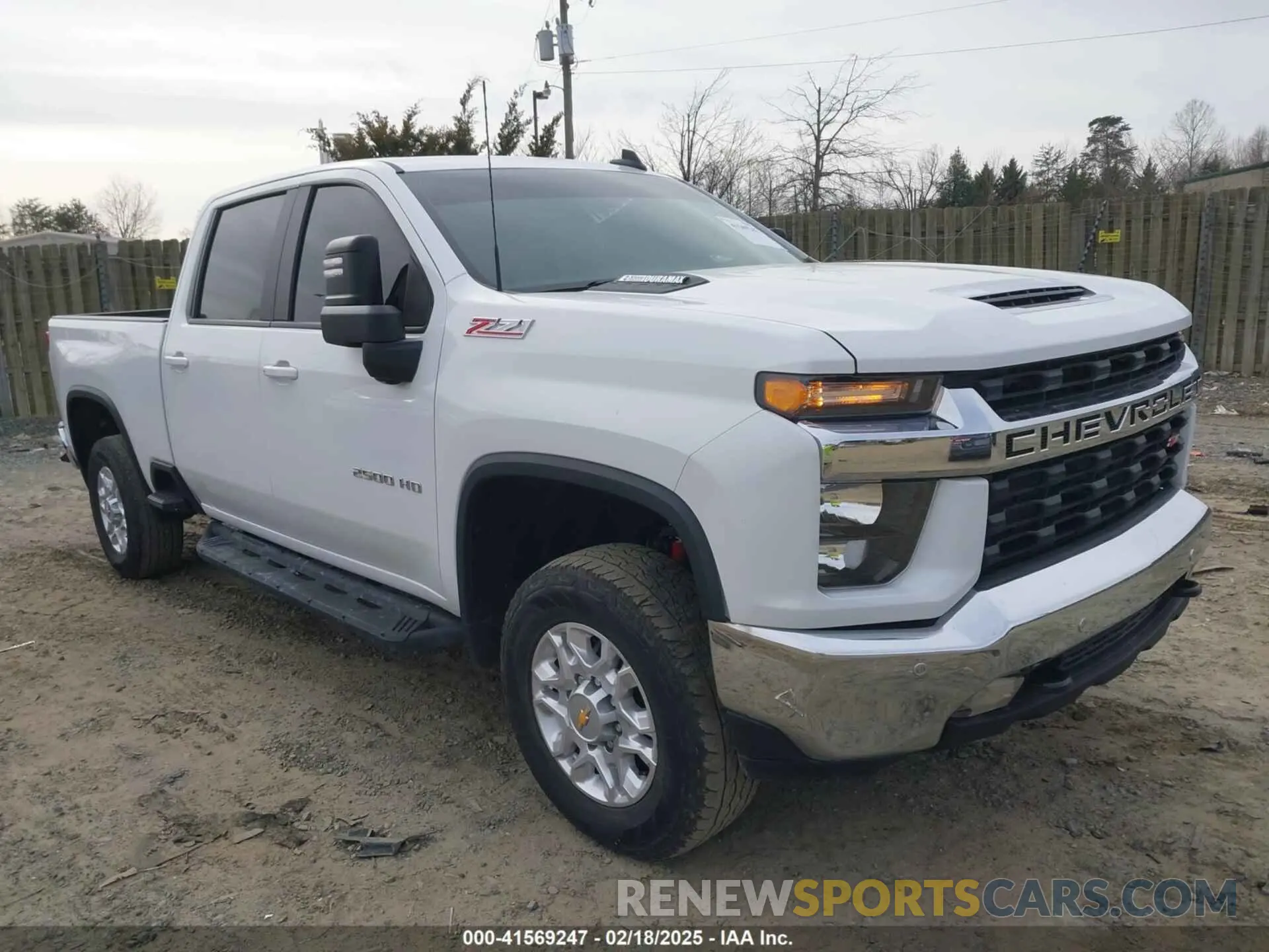 1 Photograph of a damaged car 2GC4YNEY4N1225880 CHEVROLET SILVERADO 2500HD 2022