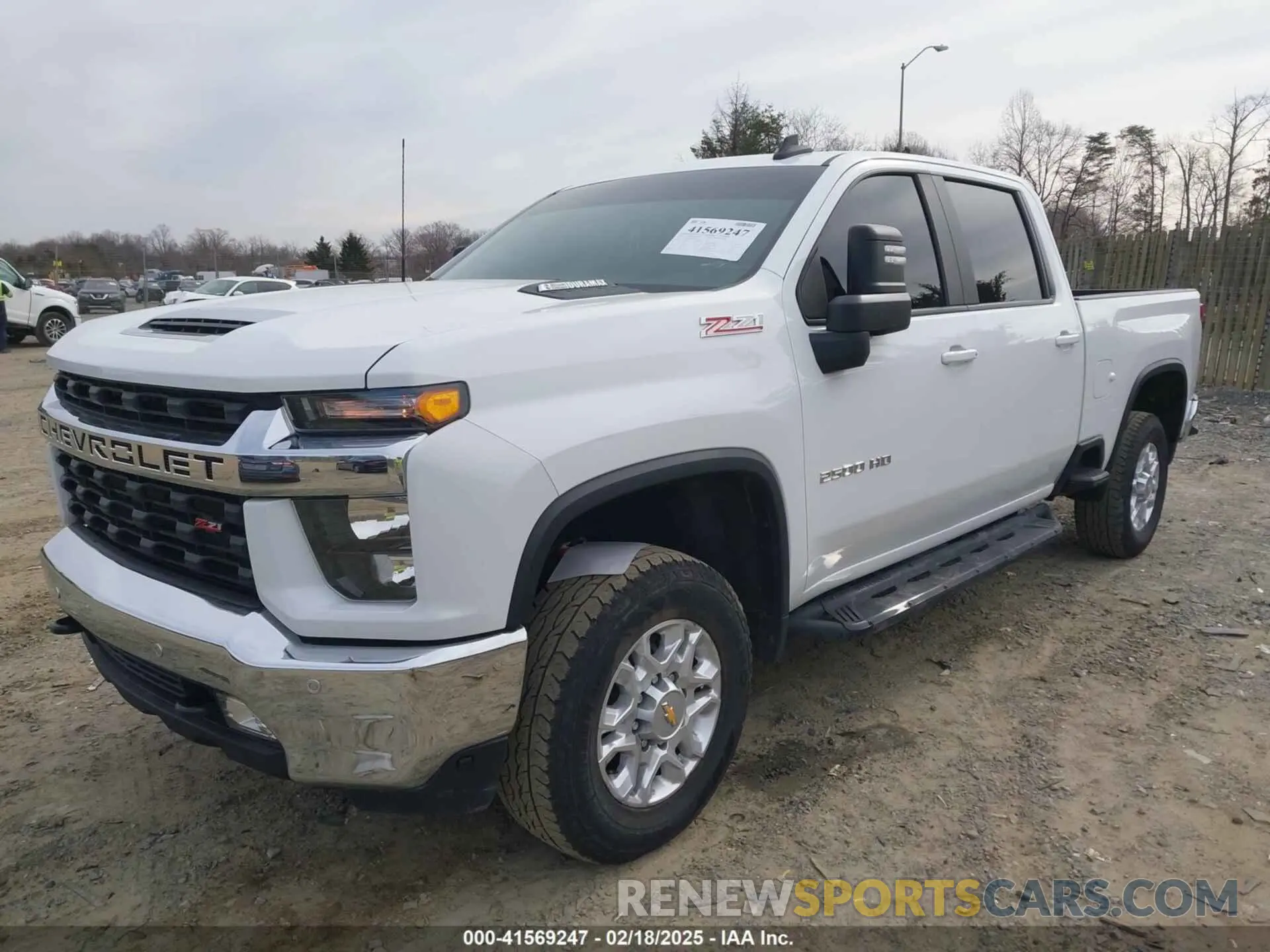 2 Photograph of a damaged car 2GC4YNEY4N1225880 CHEVROLET SILVERADO 2500HD 2022