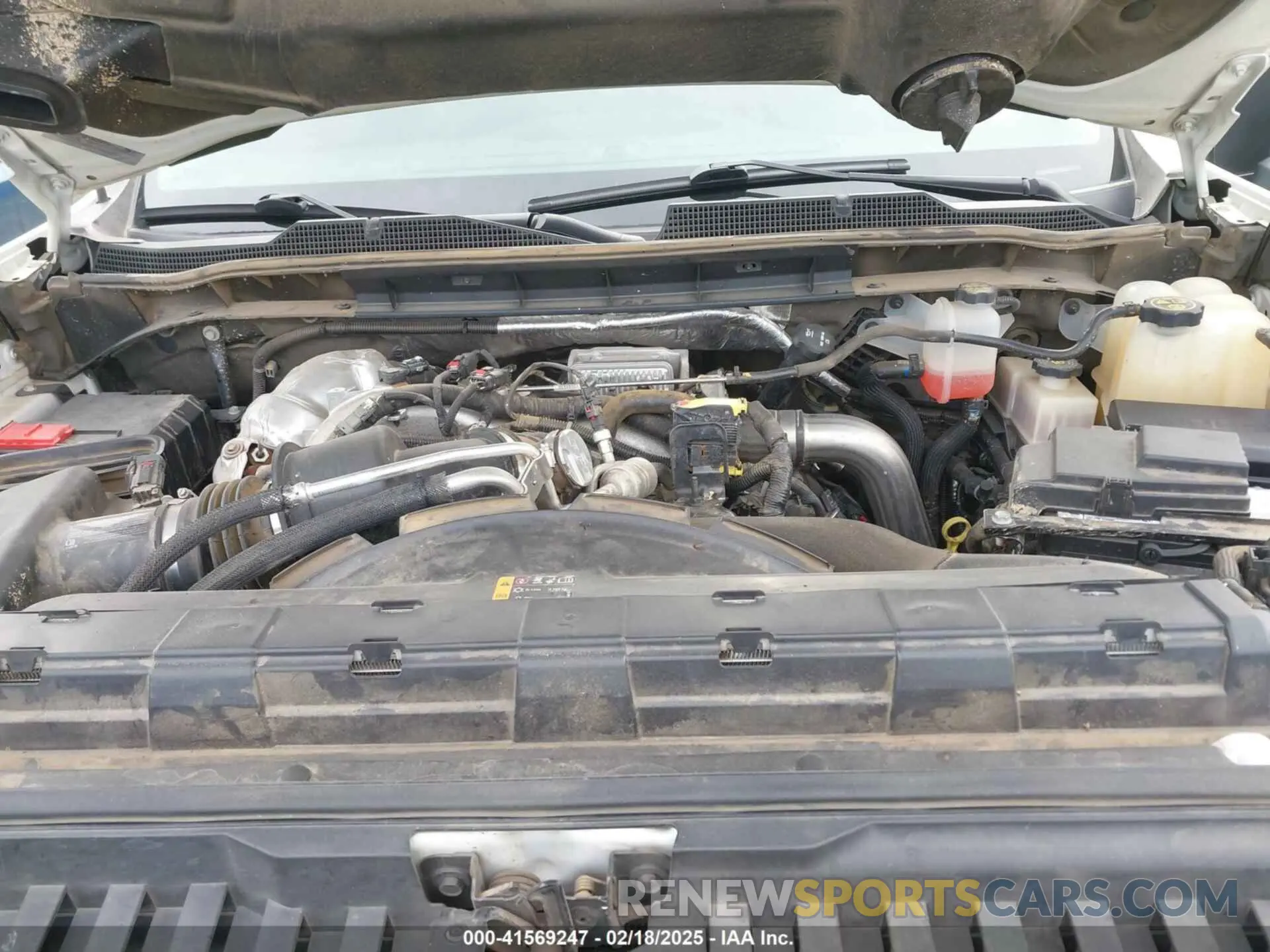 9 Photograph of a damaged car 2GC4YNEY4N1225880 CHEVROLET SILVERADO 2500HD 2022