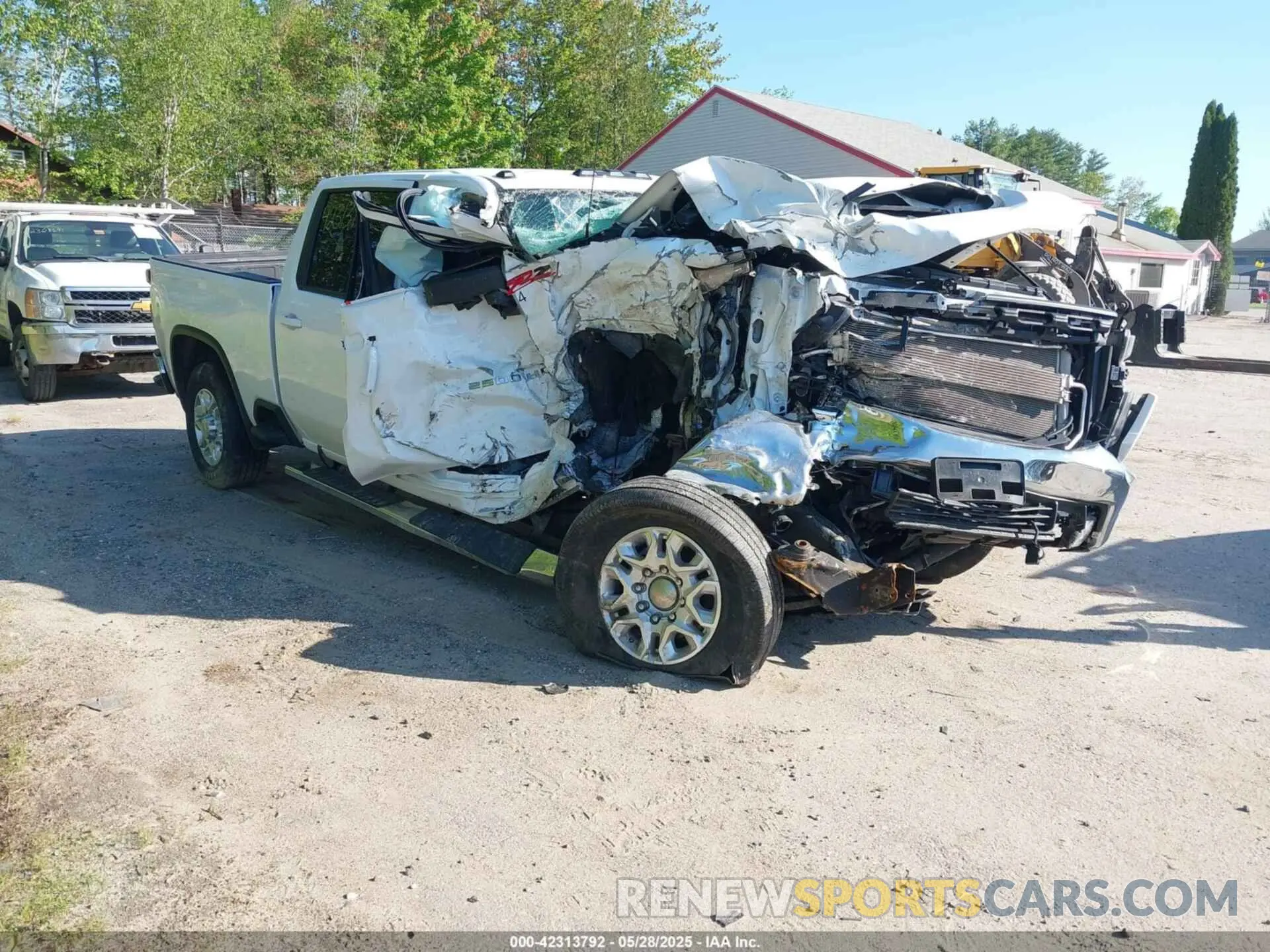 1 Photograph of a damaged car 2GC4YNEY5N1232417 CHEVROLET SILVERADO 2500HD 2022